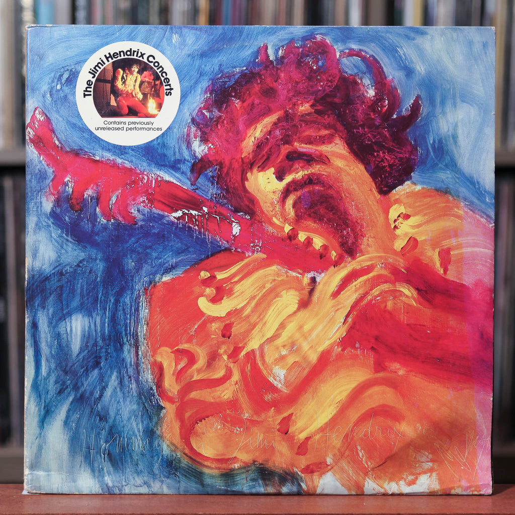 Jimi Hendrix - The Jimi Hendrix Concerts - 2LP - 1982 Reprise, VG+/EX