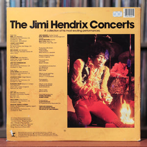 Jimi Hendrix - The Jimi Hendrix Concerts - 2LP - 1982 Reprise, VG+/EX