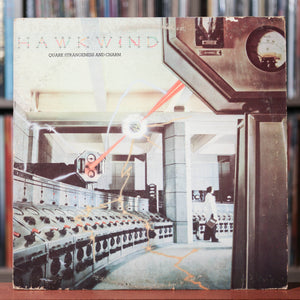 Hawkwind - Quark Strangeness And Charm - 1977 Sire, VG/VG+ w/Bonus Album - In Search Of Space