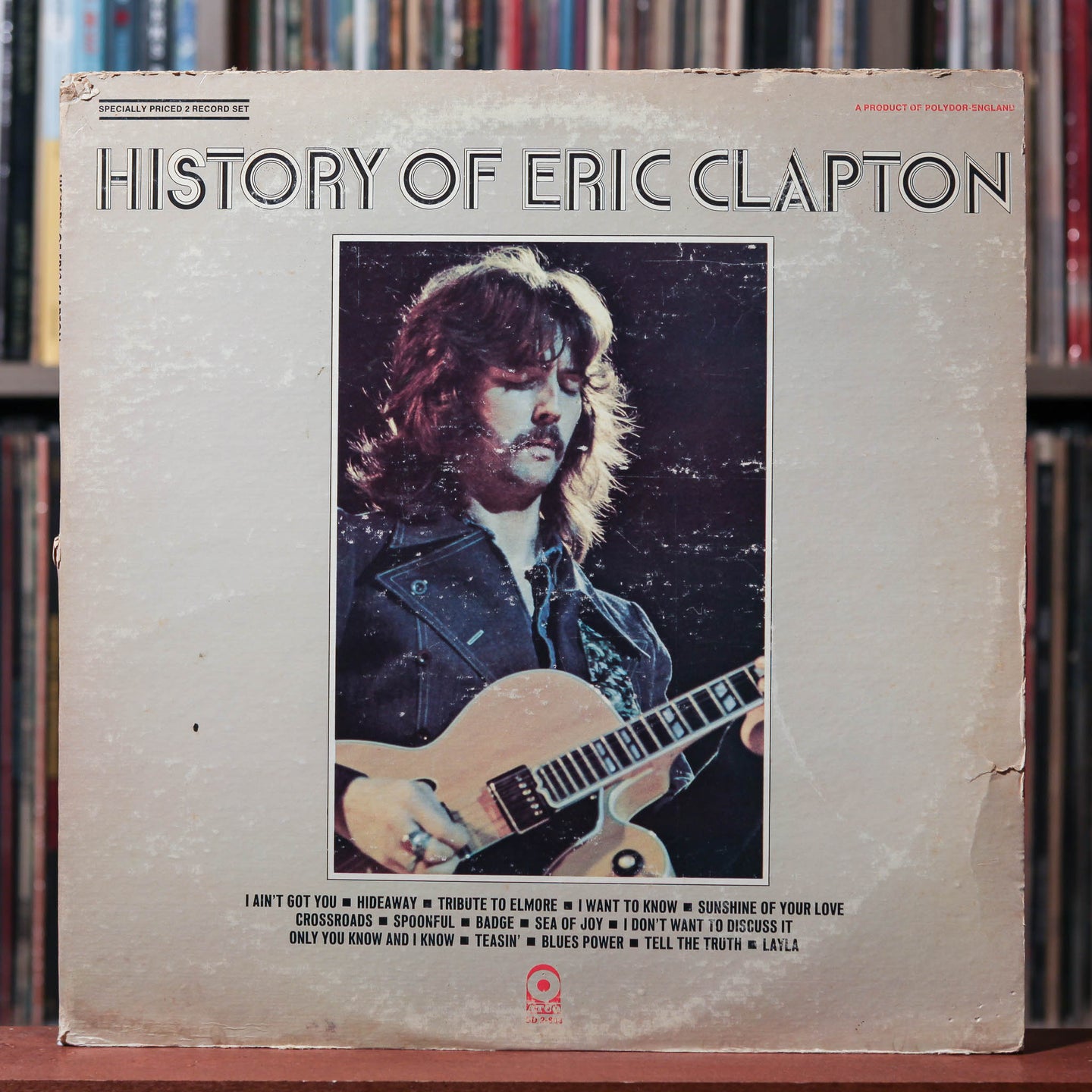Eric Clapton - History Of Eric Clapton - 2LP 1972 ATCO Records