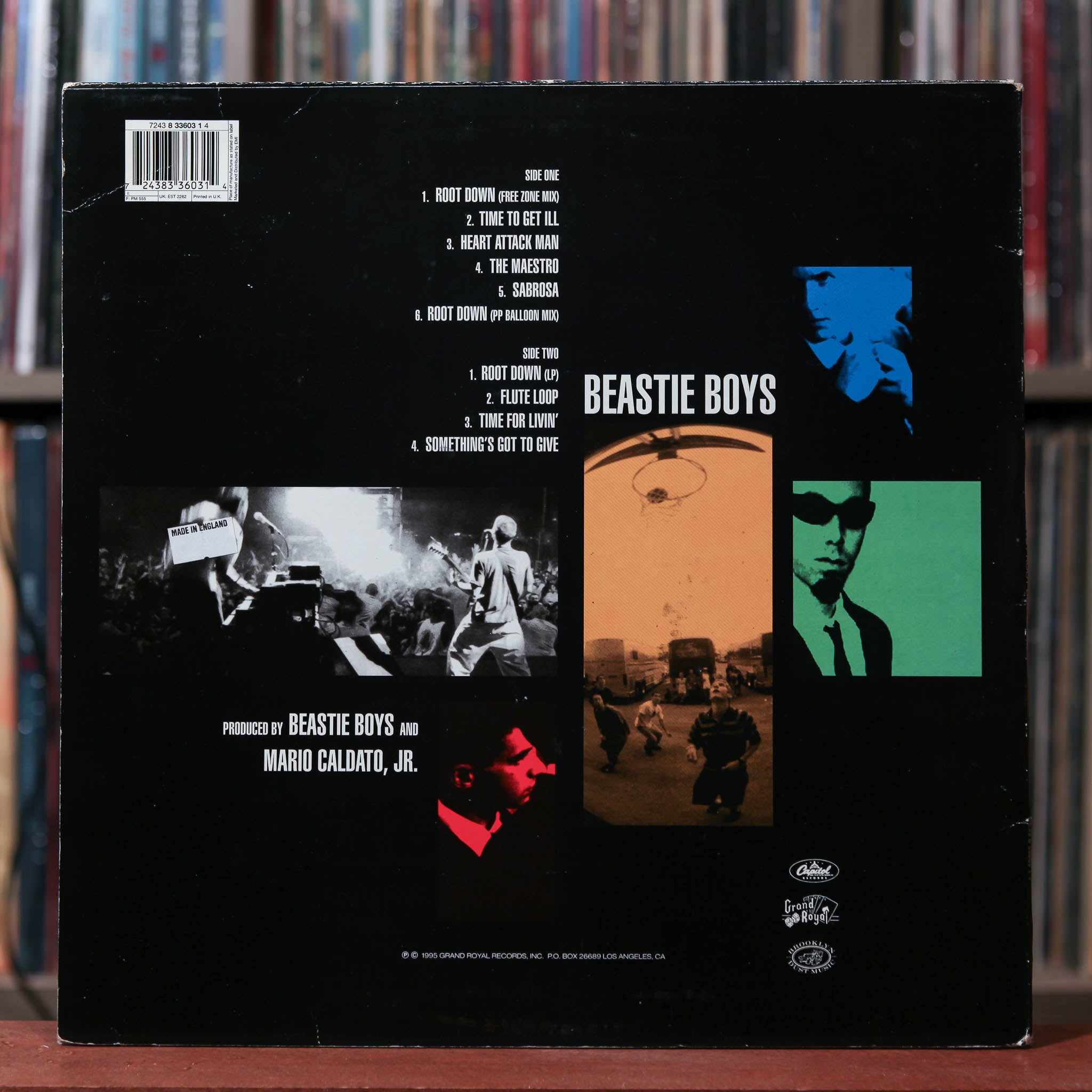 Beastie Boys - Root Down EP - W/ INSERT UK import 1995 Grand