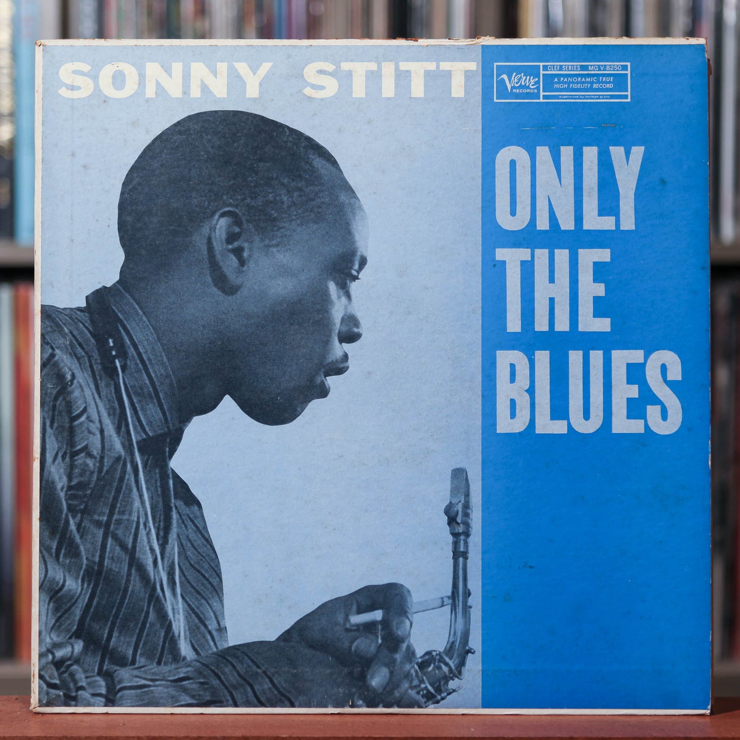 Sonny Stitt - Only The Blues - 1958 Verve, VG/VG+