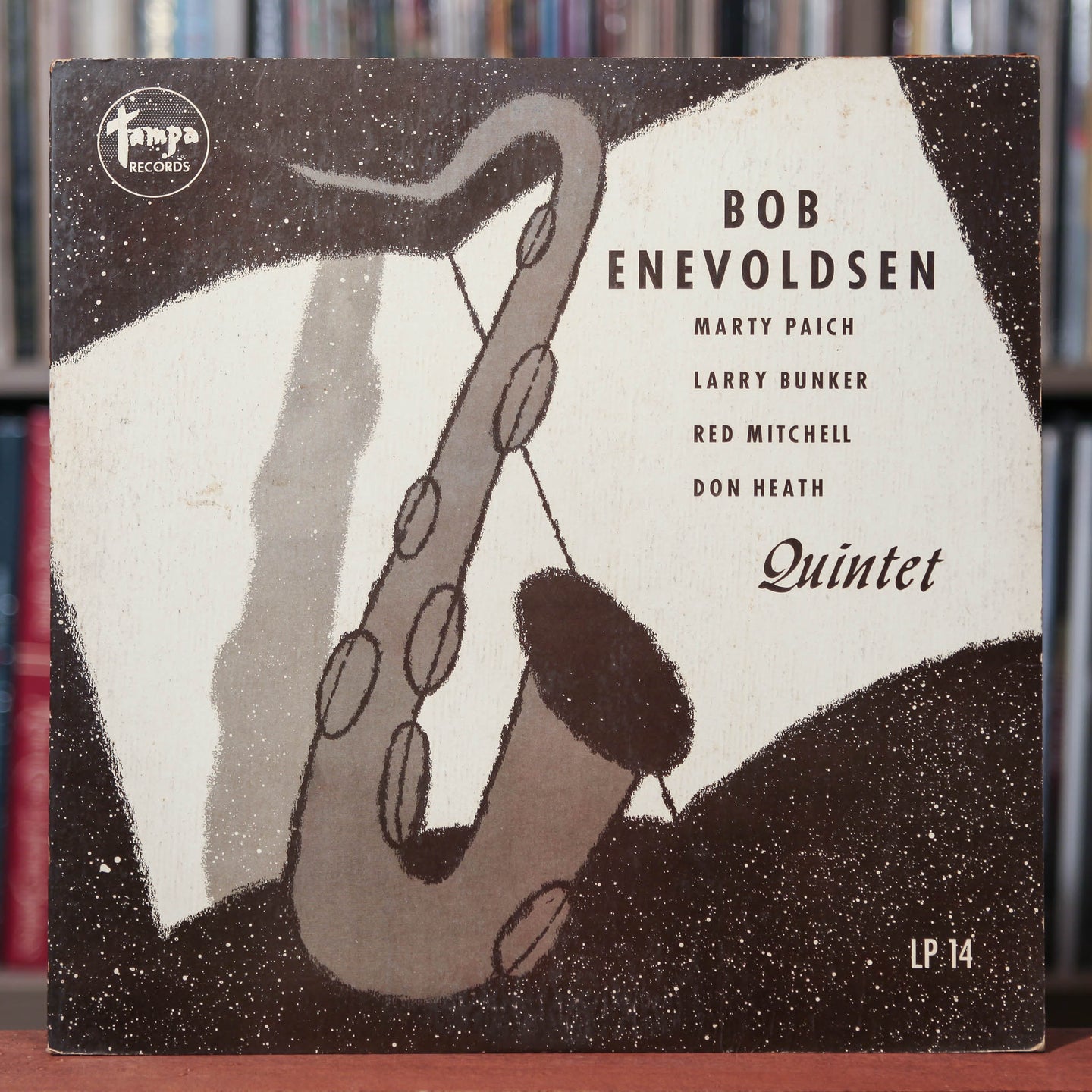 Bob Enevoldsen Quintet - Self-Titled - 1956 Tampa Records, VG/VG