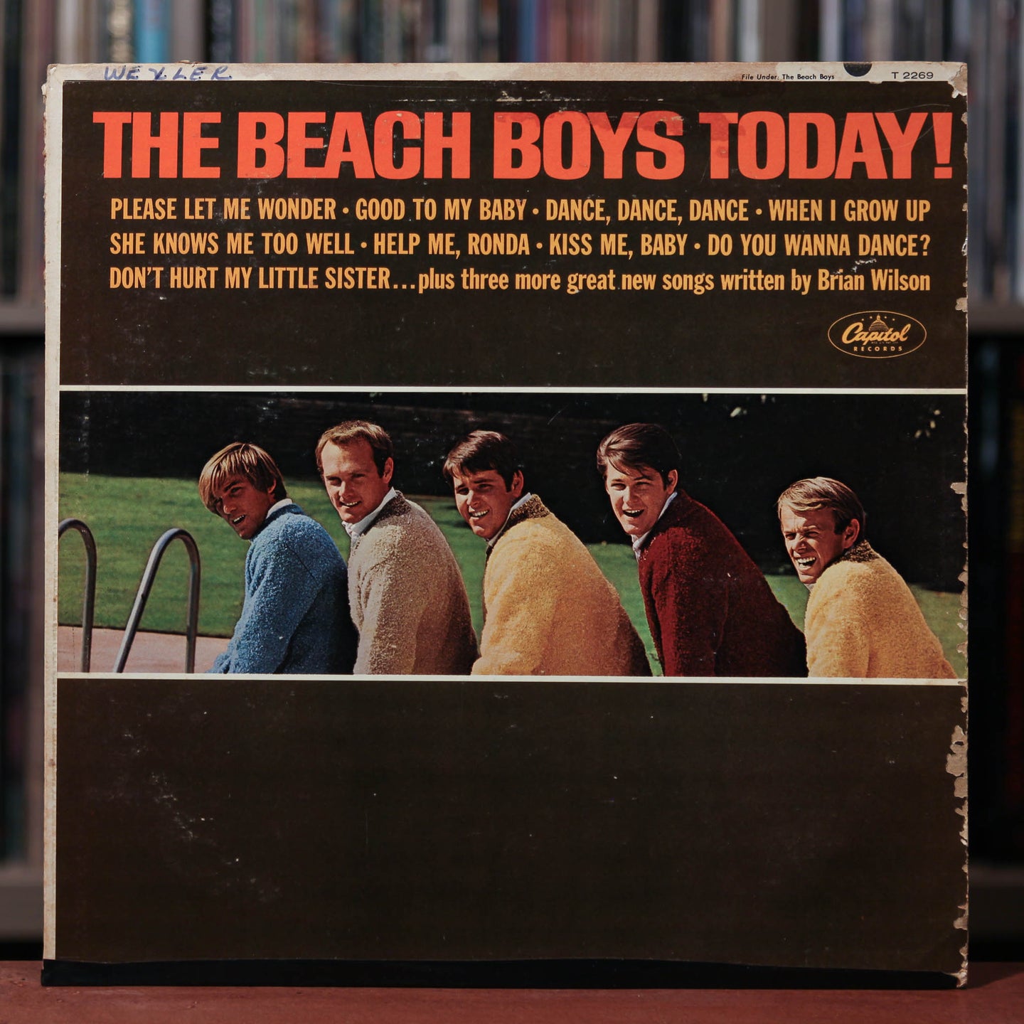 The Beach Boys - The Beach Boys Today! - 1965 Capitol, VG/VG