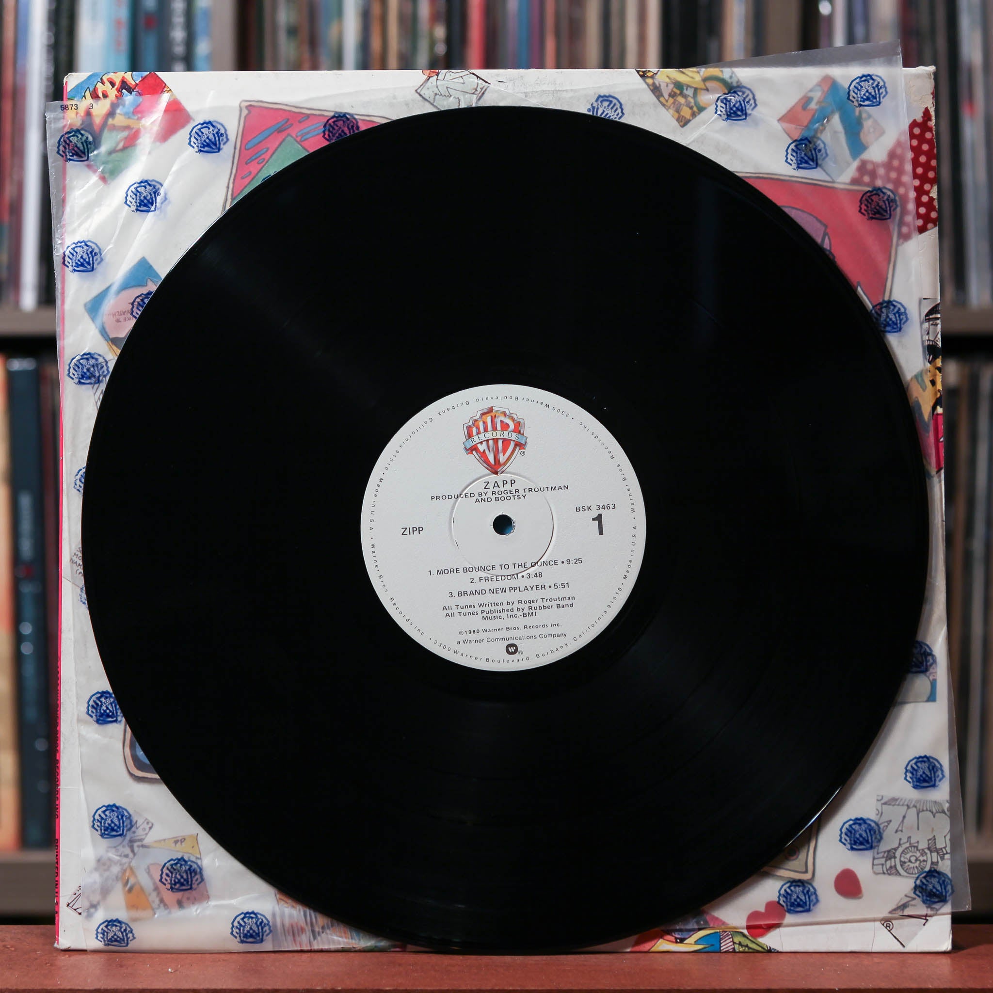 Zapp - Zapp - 1980 Warner Bros. Records, VG/VG+