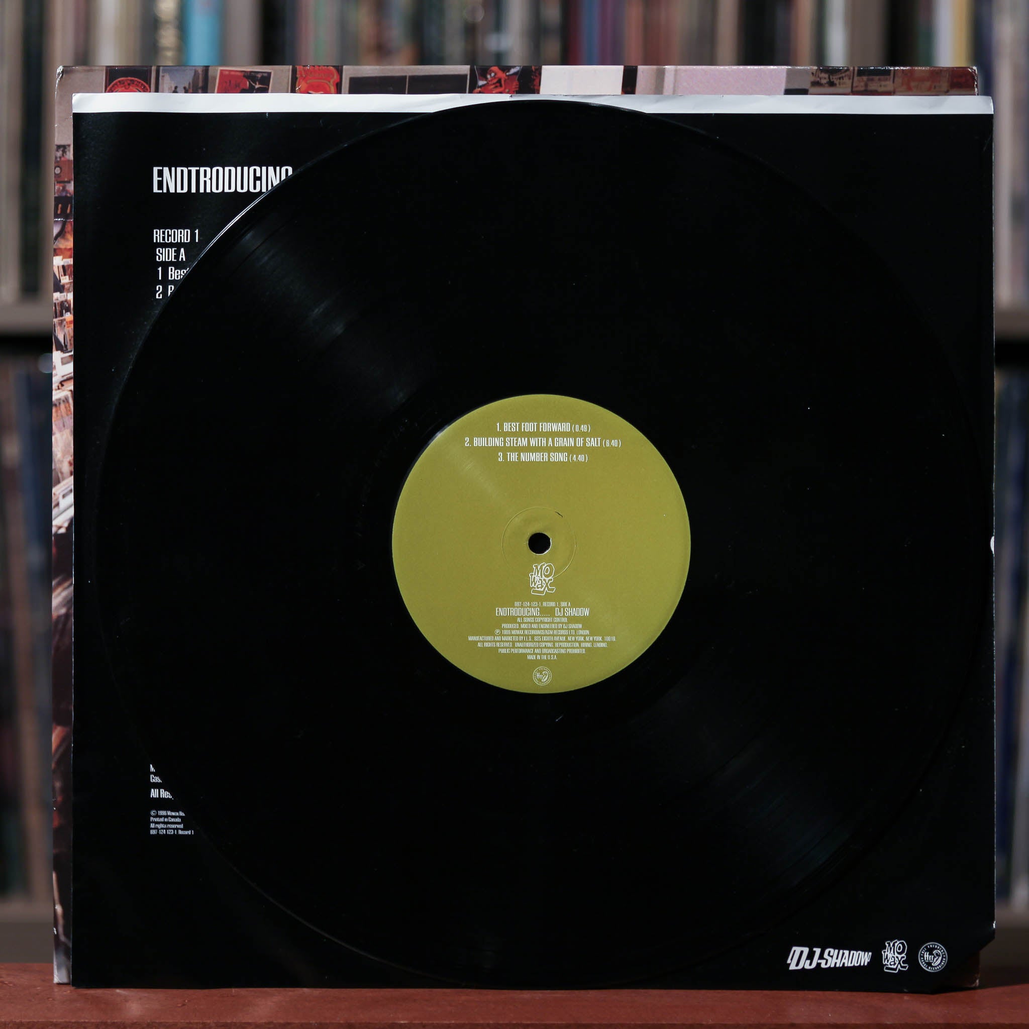 DJ Shadow - Endtroducing.. - 1996 Mo Wax, EX/VG