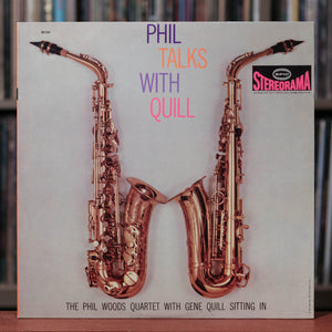 The Phil Woods Quartet With Gene Quill - Phil Talks With Quill - 1998 Epic, VG+/VG+