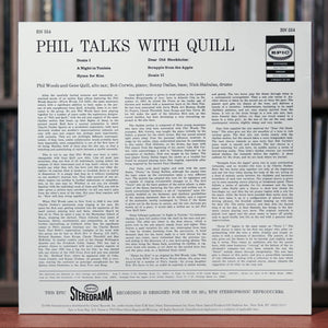 The Phil Woods Quartet With Gene Quill - Phil Talks With Quill - 1998 Epic, VG+/VG+