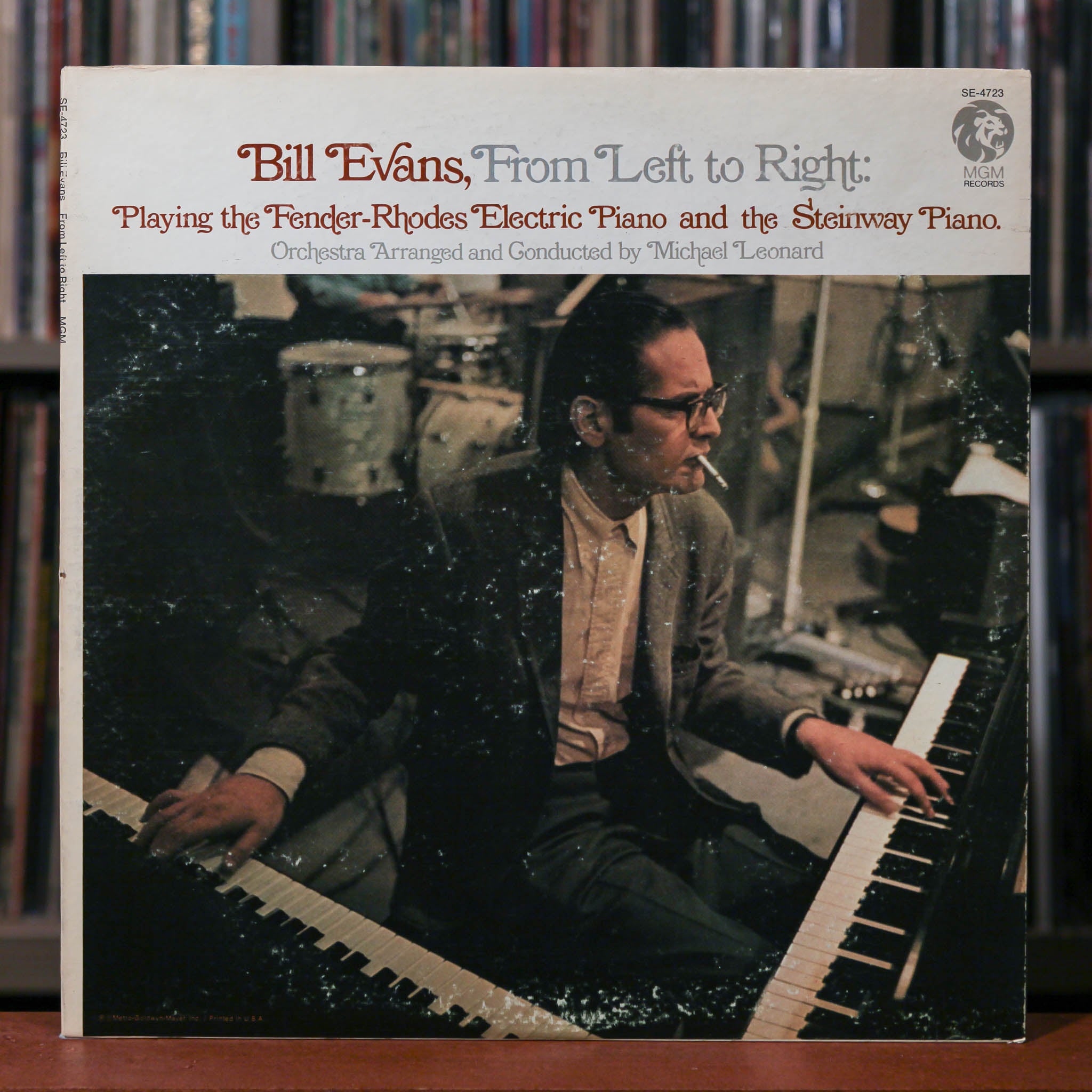 Bill Evans - From Left To Right - 1970 MGM Records, VG/VG+
