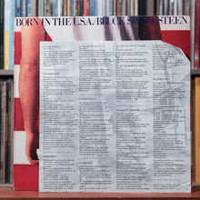 Load image into Gallery viewer, Bruce Springsteen - Born In The U.S.A. - PROMO W/ INSERT 1984 Columbia, VG/VG+
