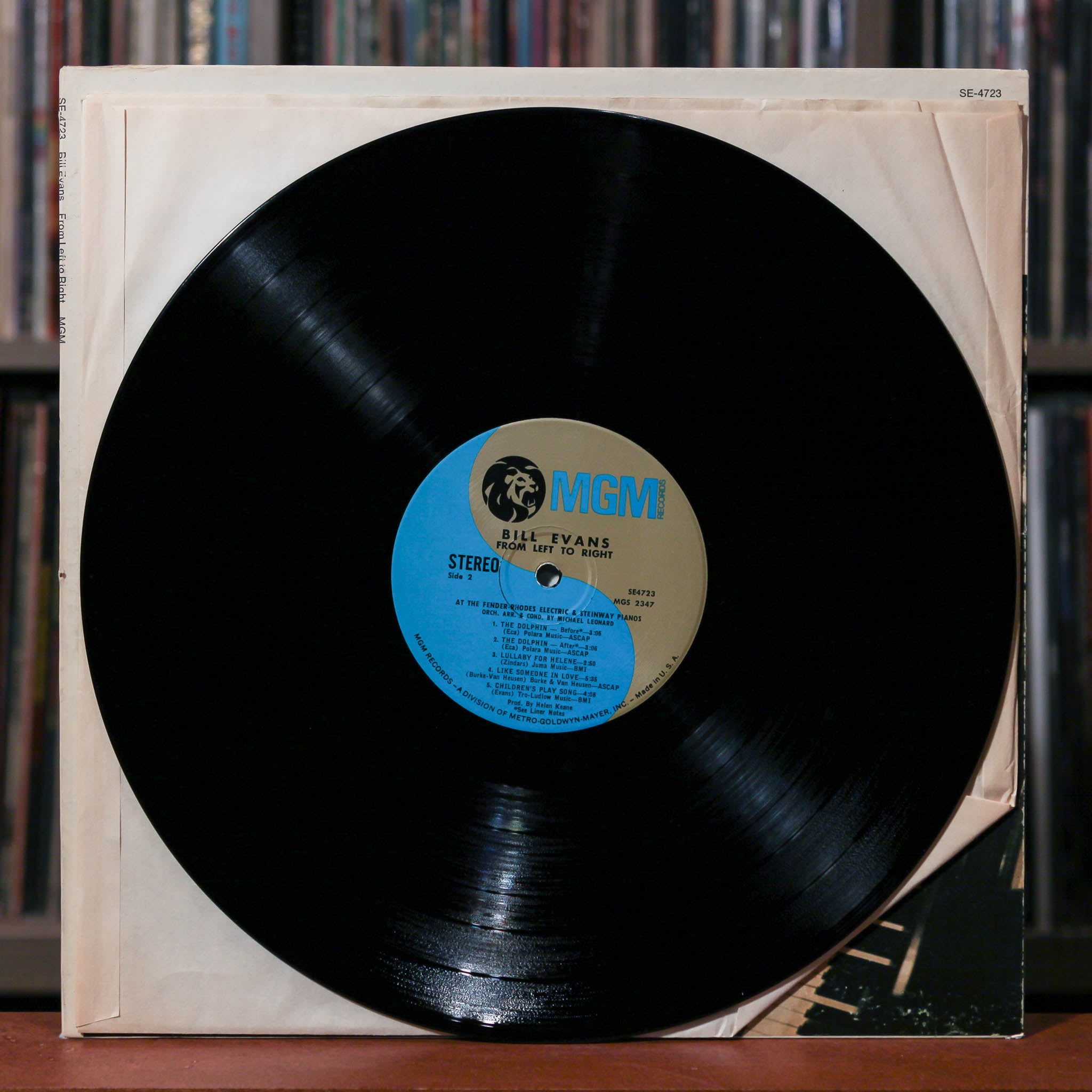 BILL EVANS / FROM LEFT TO RIGHT / LP / | RECORD SHOP VIEW