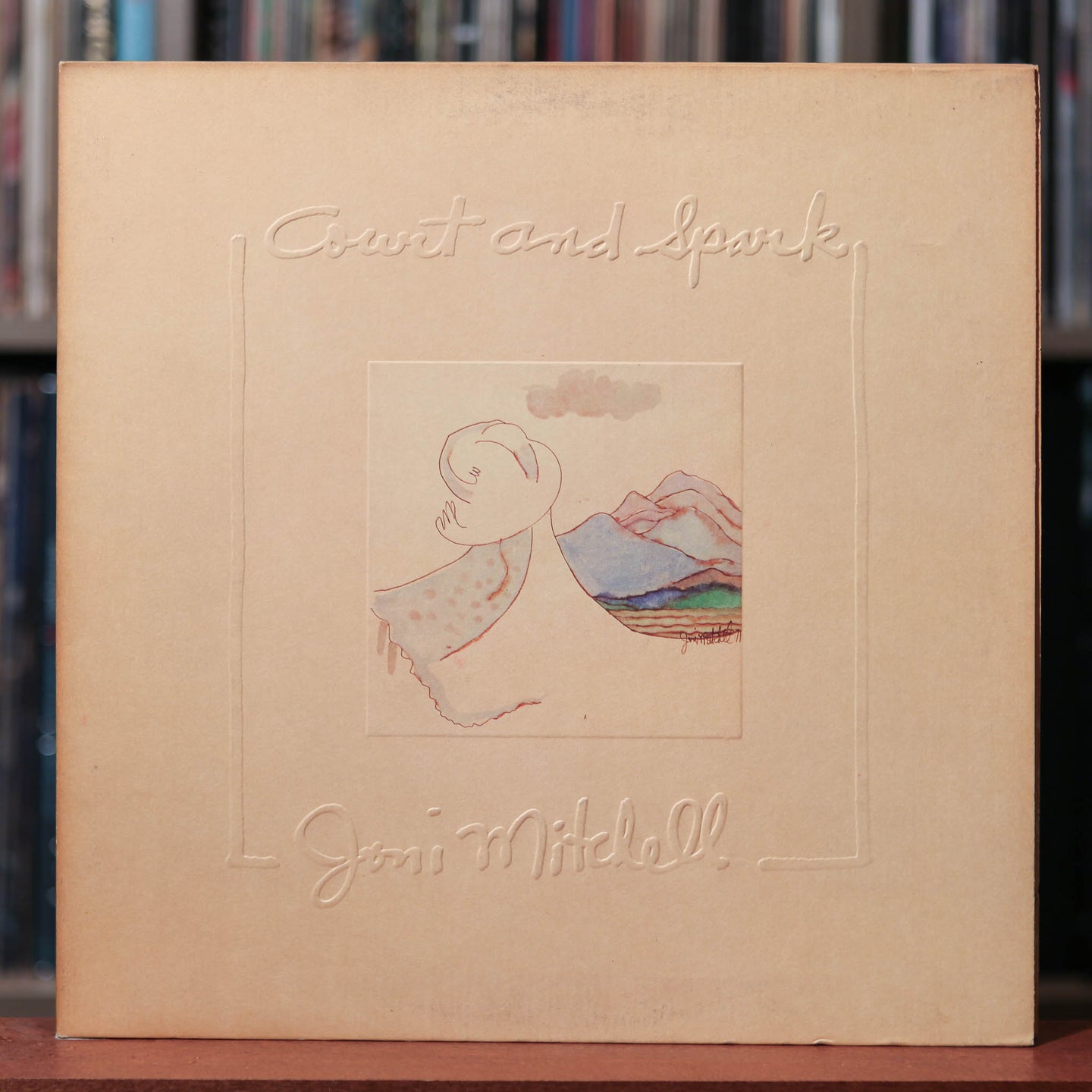 Joni Mitchell - Court And spark - 1974 Asylum, VG/VG+