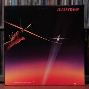 Supertramp - "...Famous Last Words..." - 1982 A&M, VG+/EX