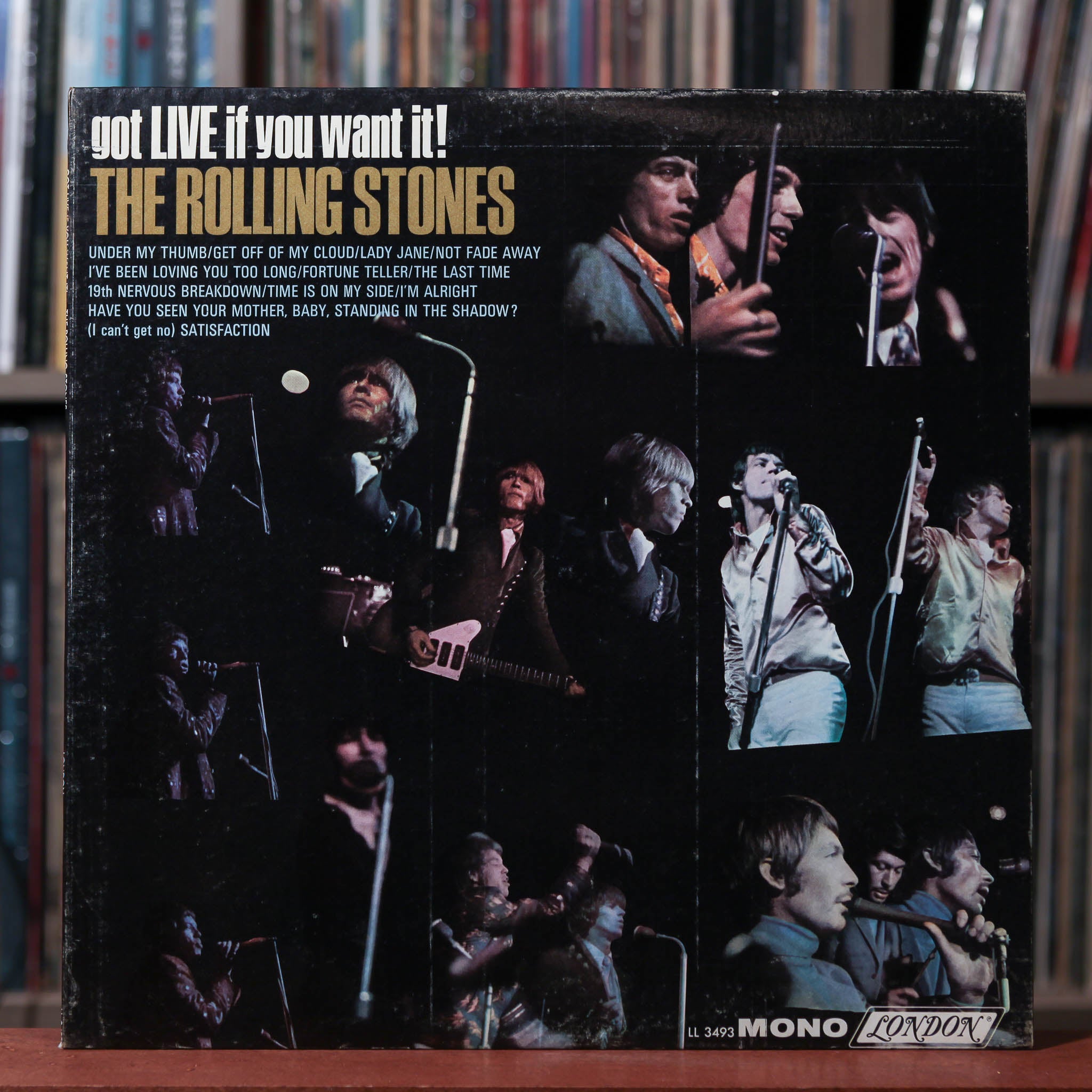 ROLLING STONES / GOT LIVE IF YOU WANT IT! (US-ORIGINAL) The Rolling Stones - Got Live If You Want It! - 1966 London Records, V