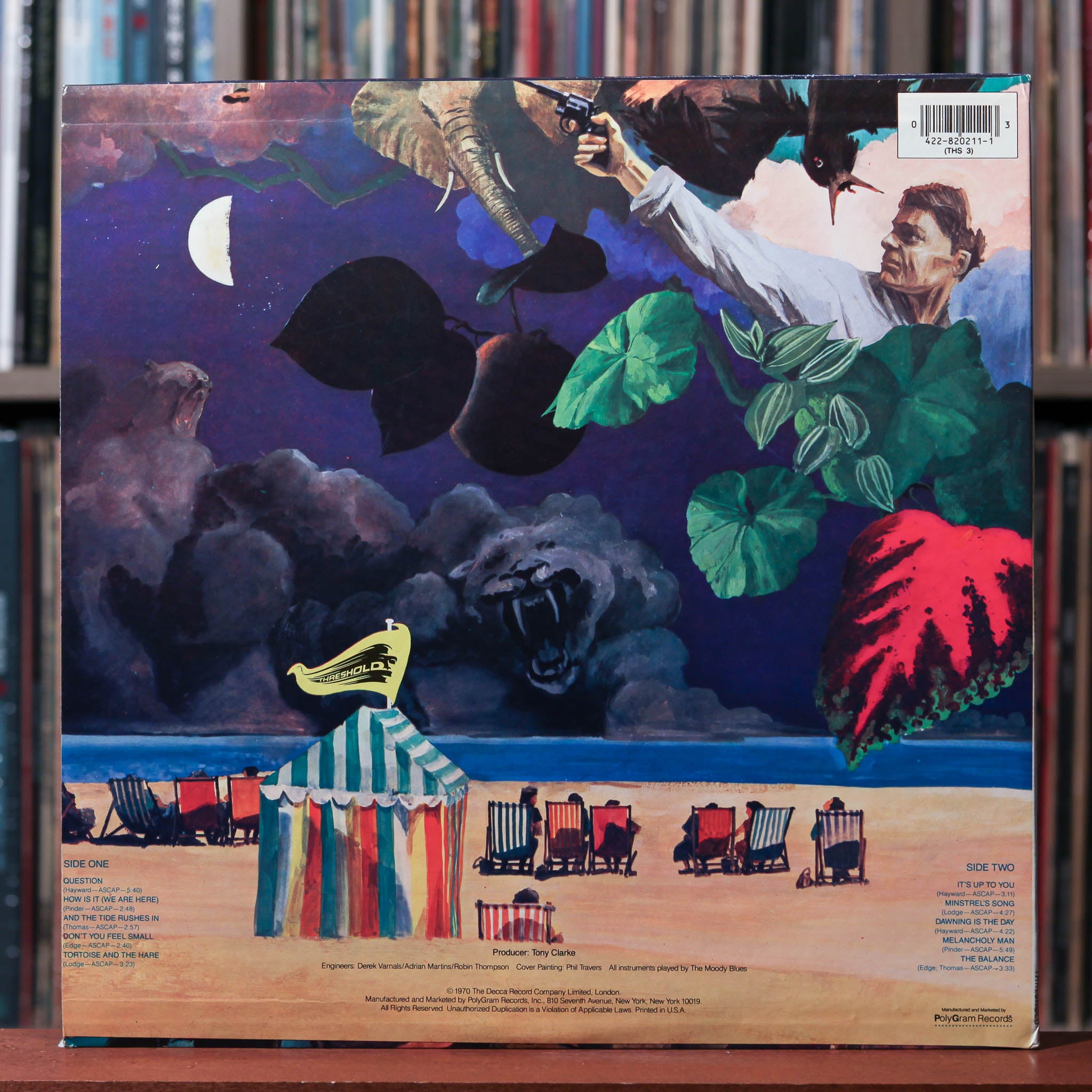 The Moody Blues - A Question Of Balance - 1986 Threshold, VG+/NM