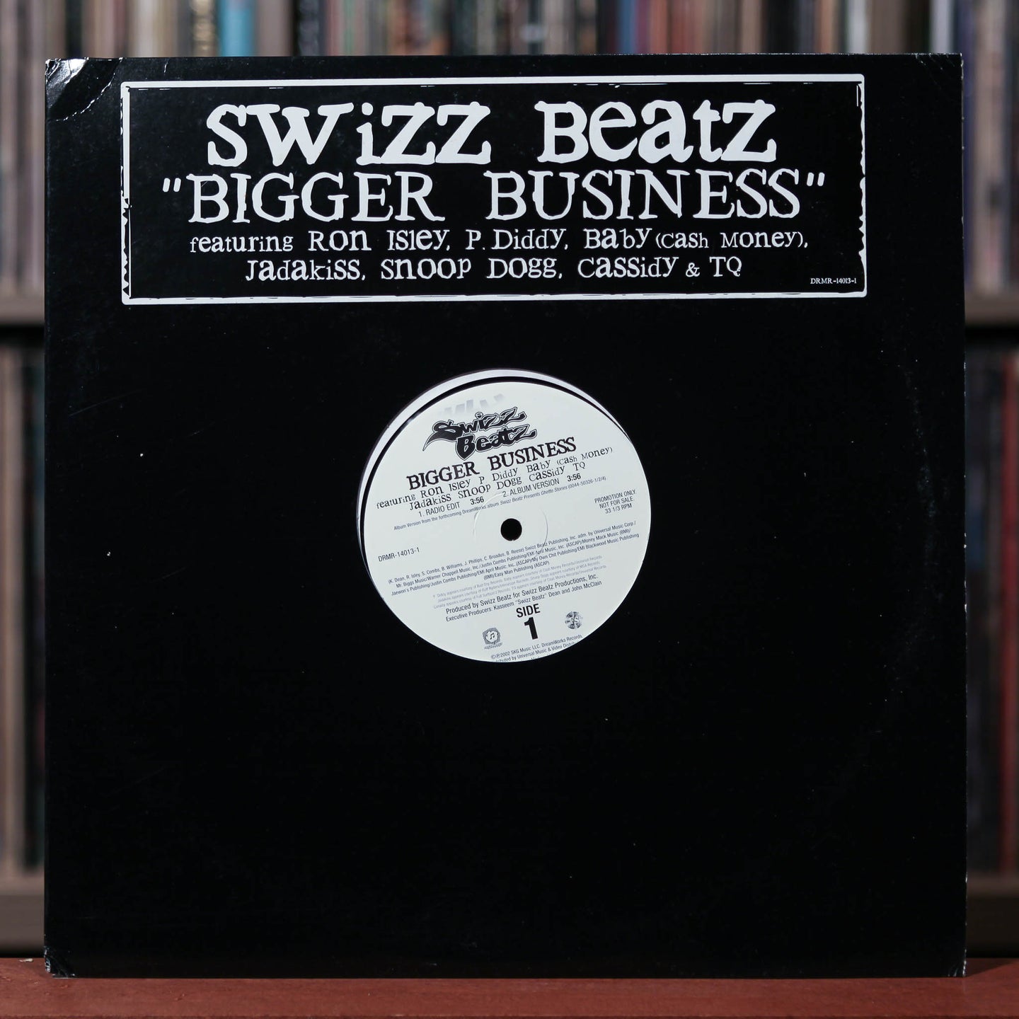 Swizz Beatz - Bigger Business (PROMO) - 2002 Dreamworks, EX/EX