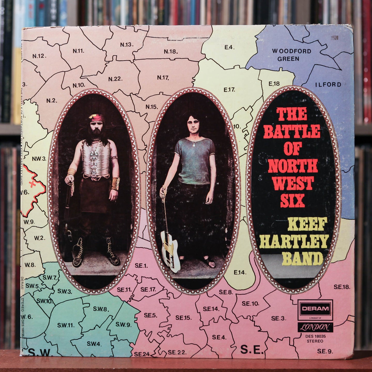Keef Hartley Band - The Battle Of North West Six - 1969 Deram, VG/VG