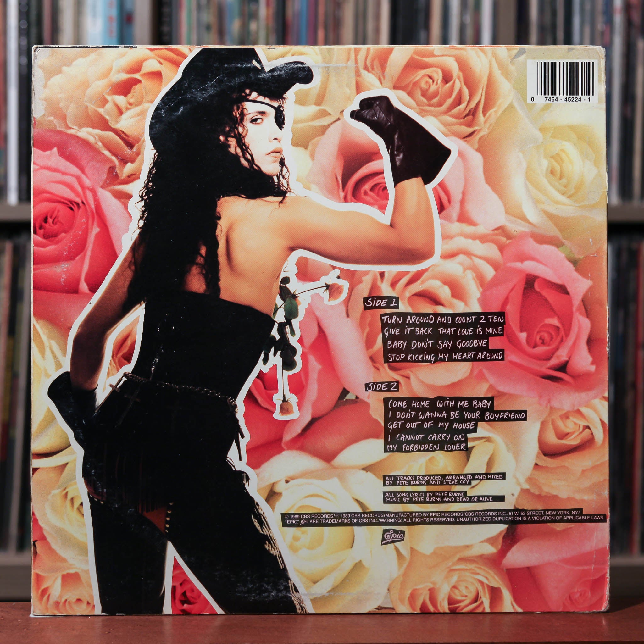 Dead Or Alive - Nude - 1989 Epic, VG/VG+