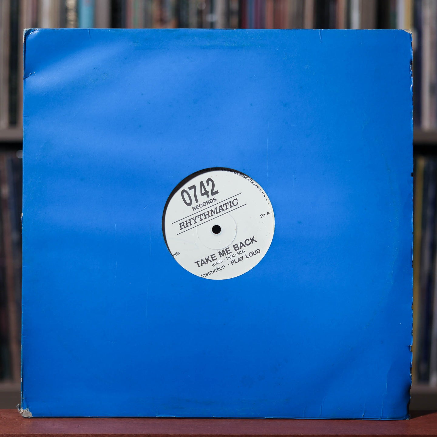 Rhythmatic - Take Me Back - 1990 0742 Records, VG/VG+