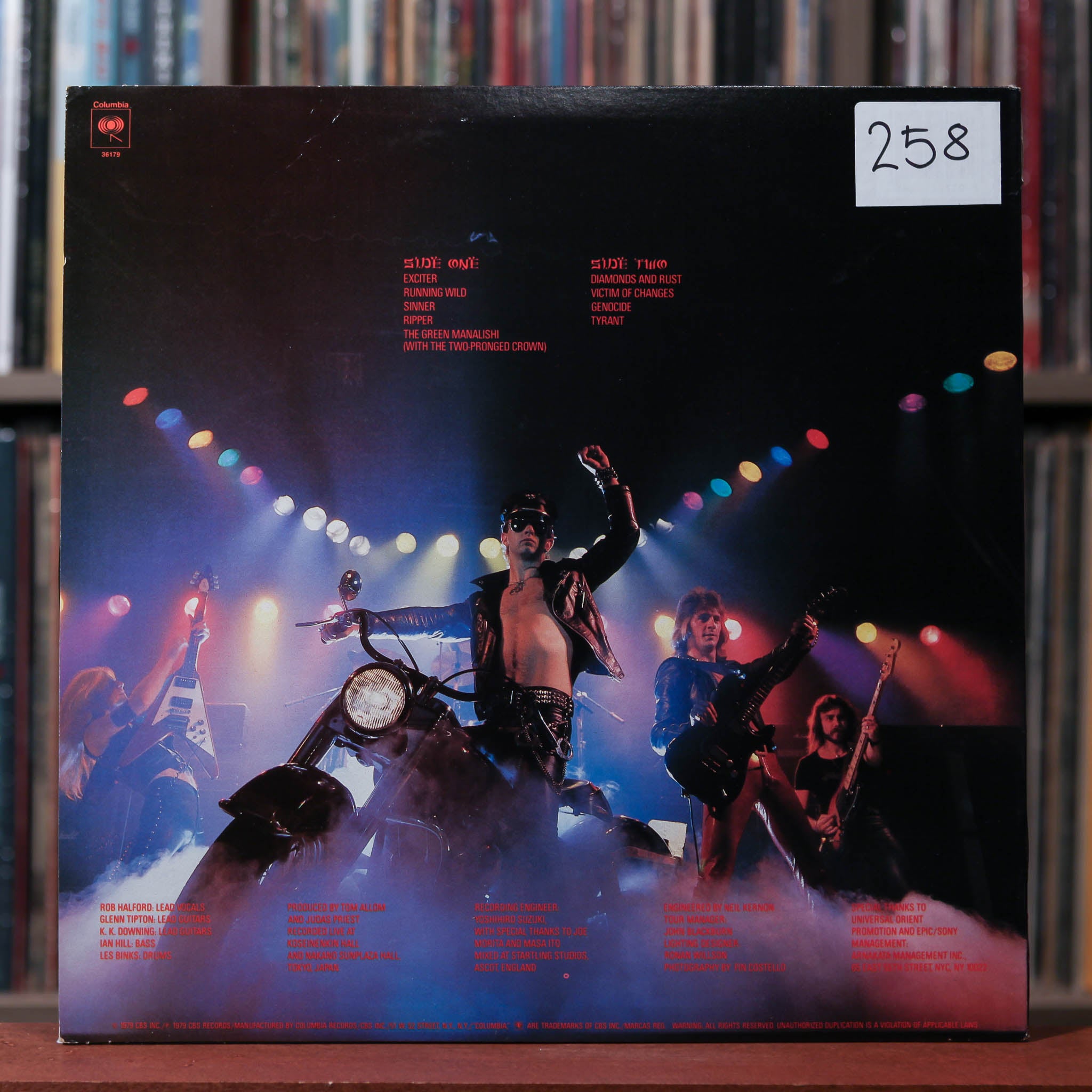 Judas Priest - Unleashed In The East (Live In Japan) - 1979 Columbia,