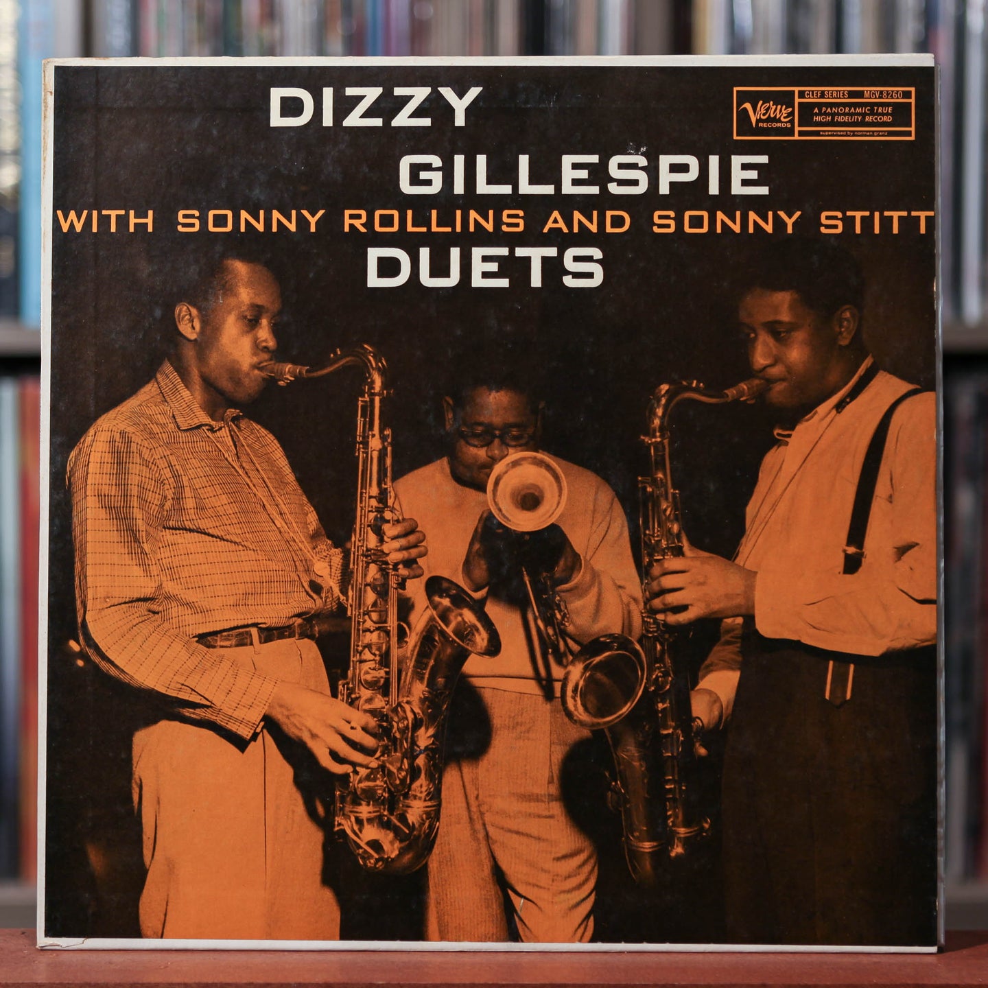 Dizzy Gillespie With Sonny Rollins And Sonny Stitt - Duets - 1958 Verve, EX/VG+