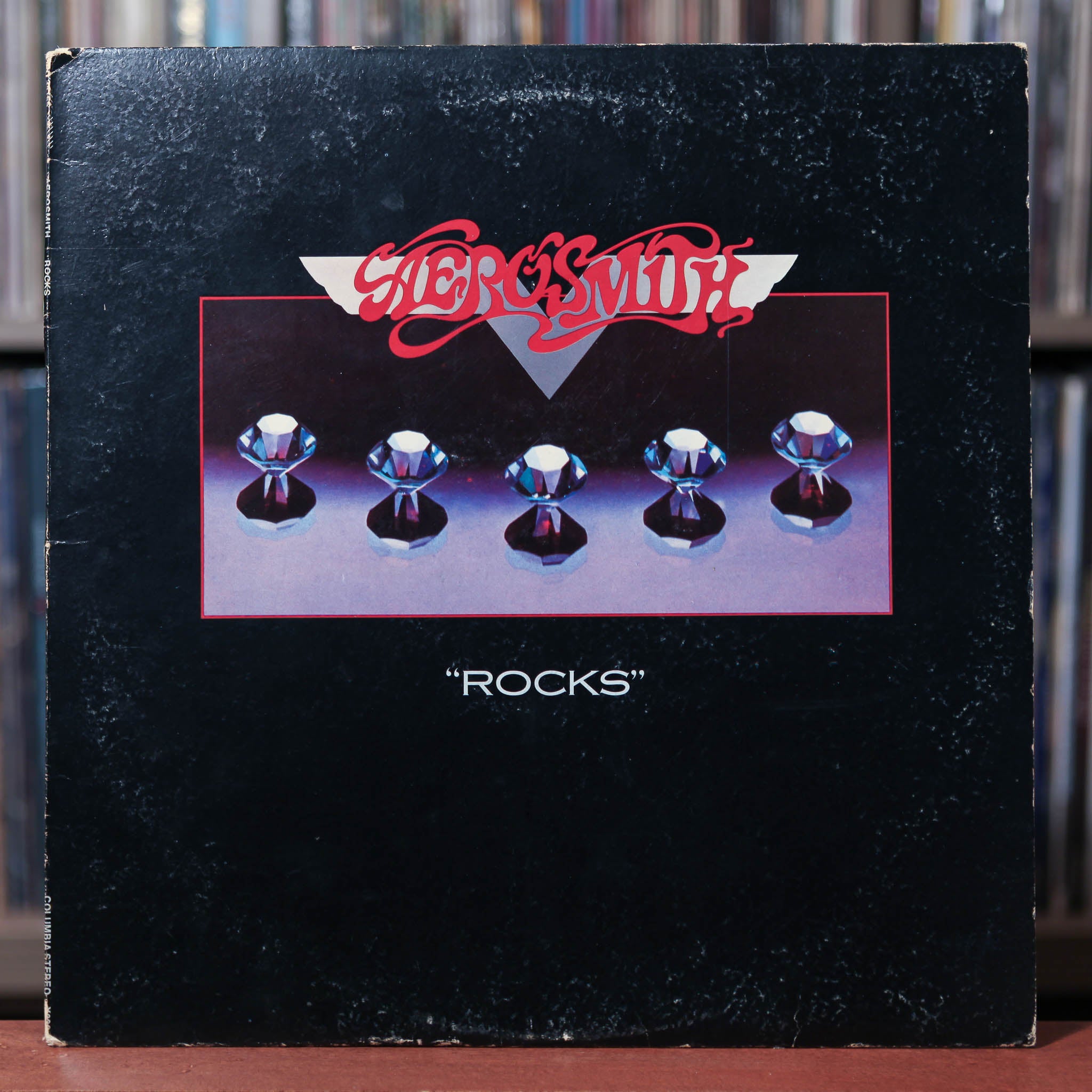 Aerosmith - Rocks - 1976 CBS, VG/VG