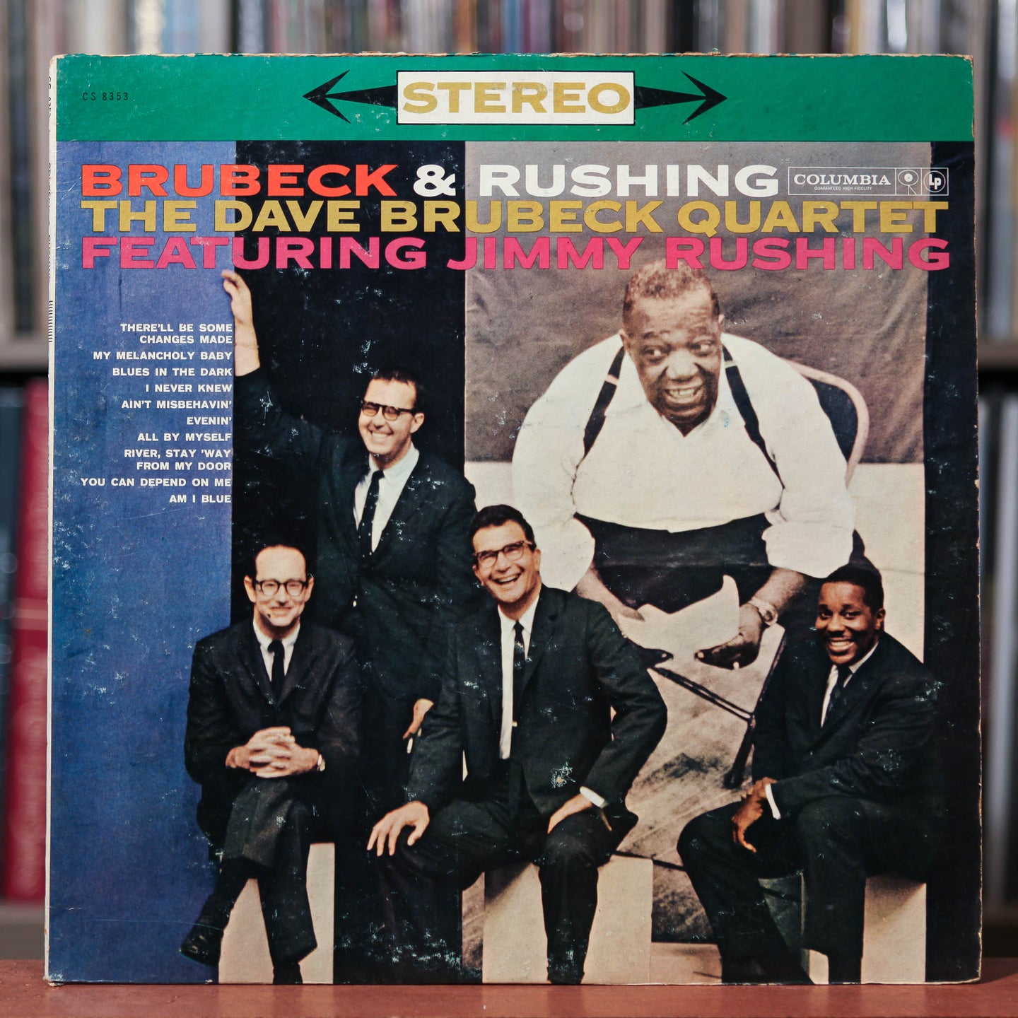 The Dave Brubeck Quartet Featuring Jimmy Rushing - Brubeck & Rushing - 1960 Columbia, VG/VG