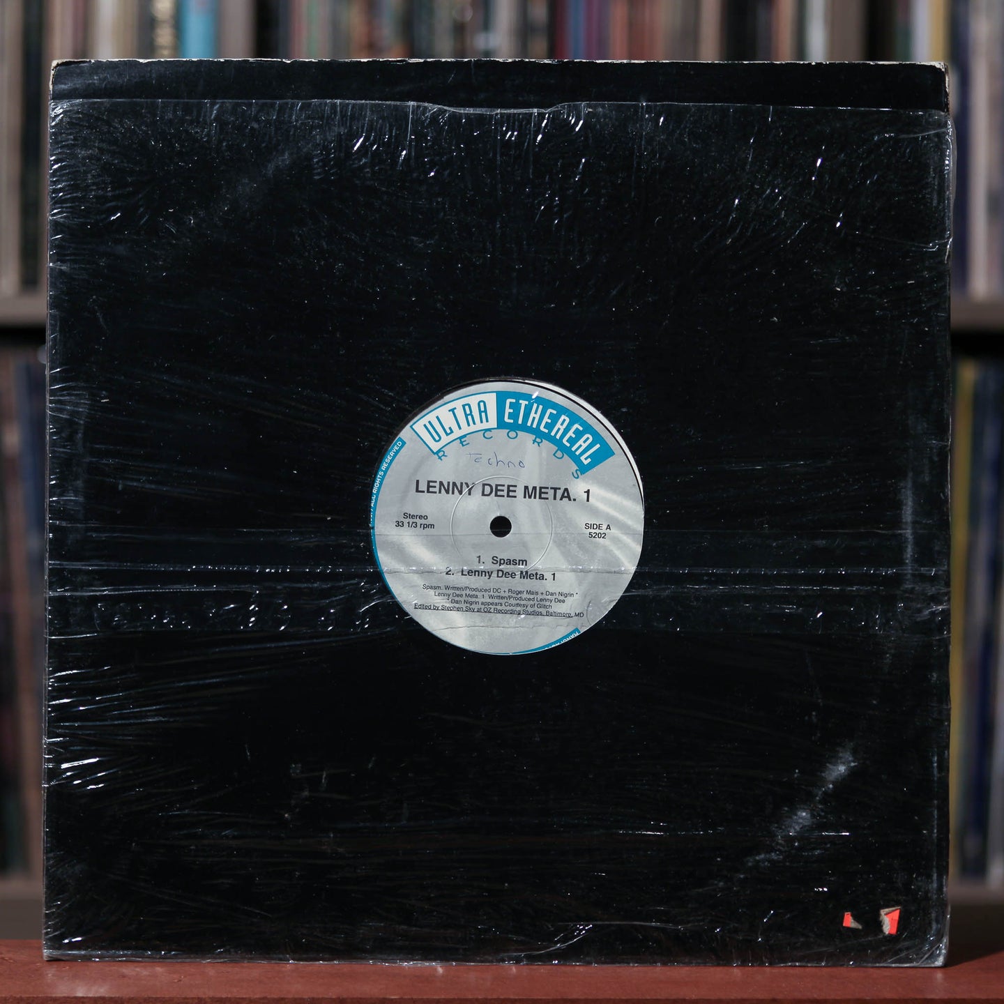 Spasm / Lenny Dee / Nebula Nine - Spasm / Meta. 1 / Hypnotic Trance - 1993 Ultra, VG+/EX