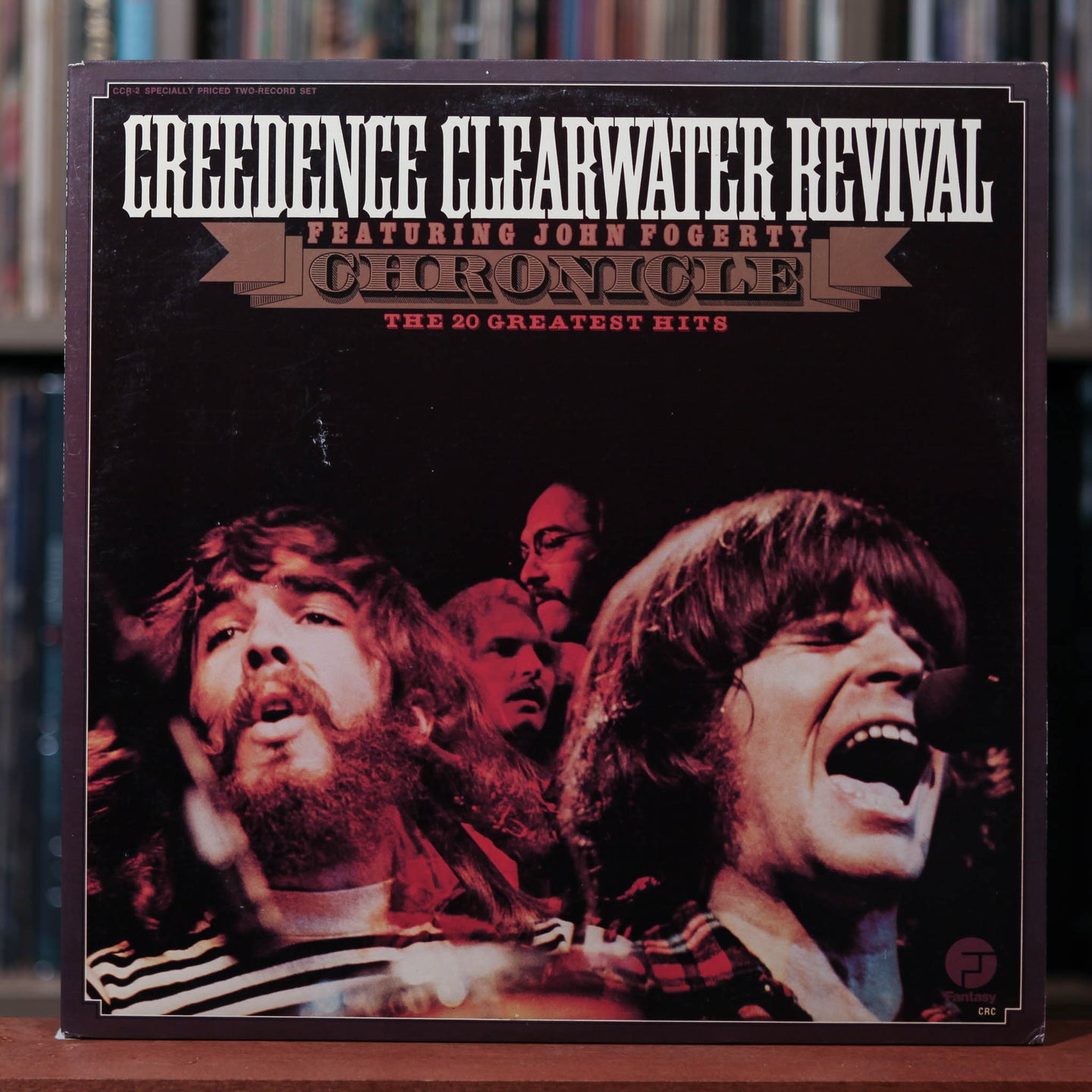 Creedence Clearwater Revival Featuring John Fogerty - Chronicle, The 20 Greatest Hits - 2LP - 1976 Fantasy, VG+/VG+