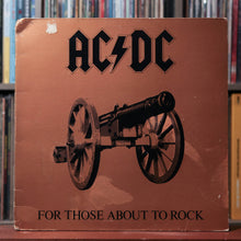Load image into Gallery viewer, AC/DC - For Those About To Rock (We Salute You) - PROMO 1981 Atlantic,
