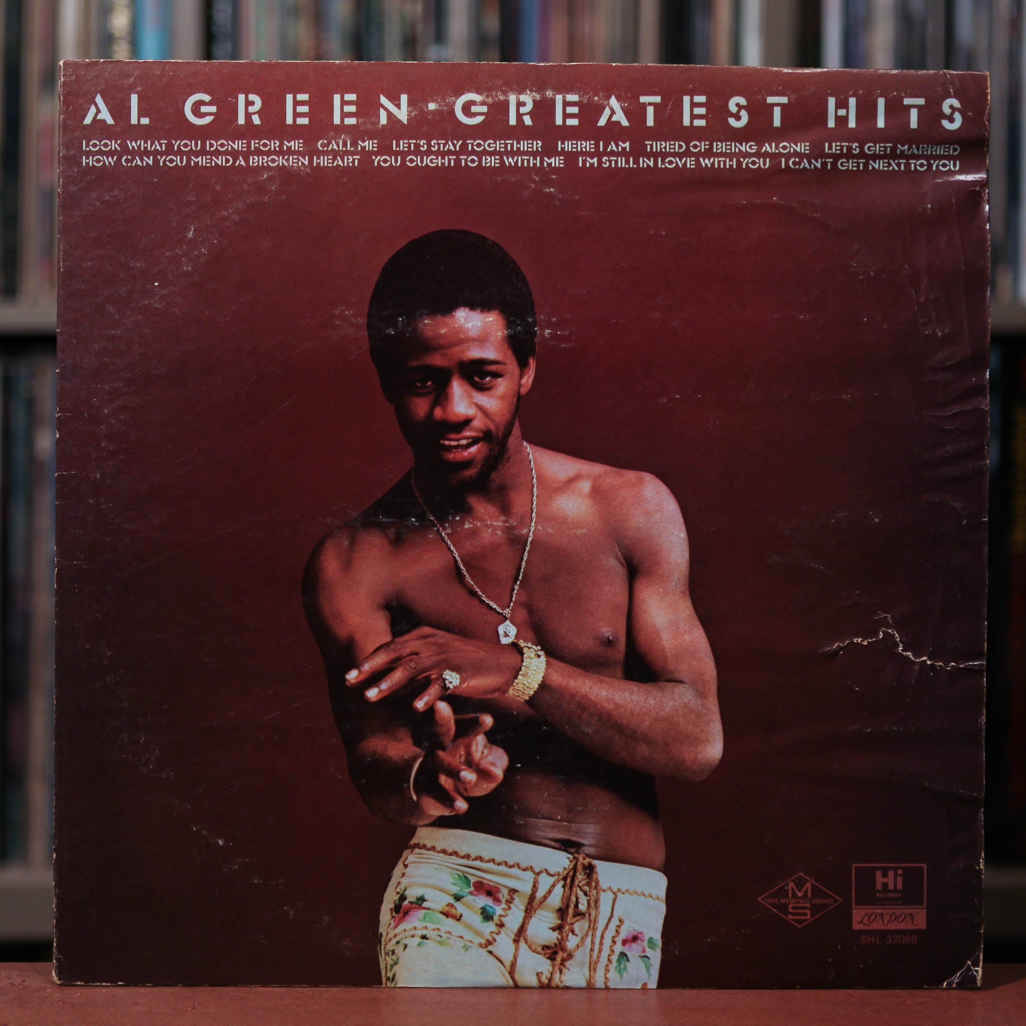 Al Green - Greatest Hits - 1975 Hi, VG+ media