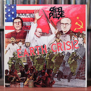Steel Pulse - Earth Crisis - 1984 Elektra, EX/EX