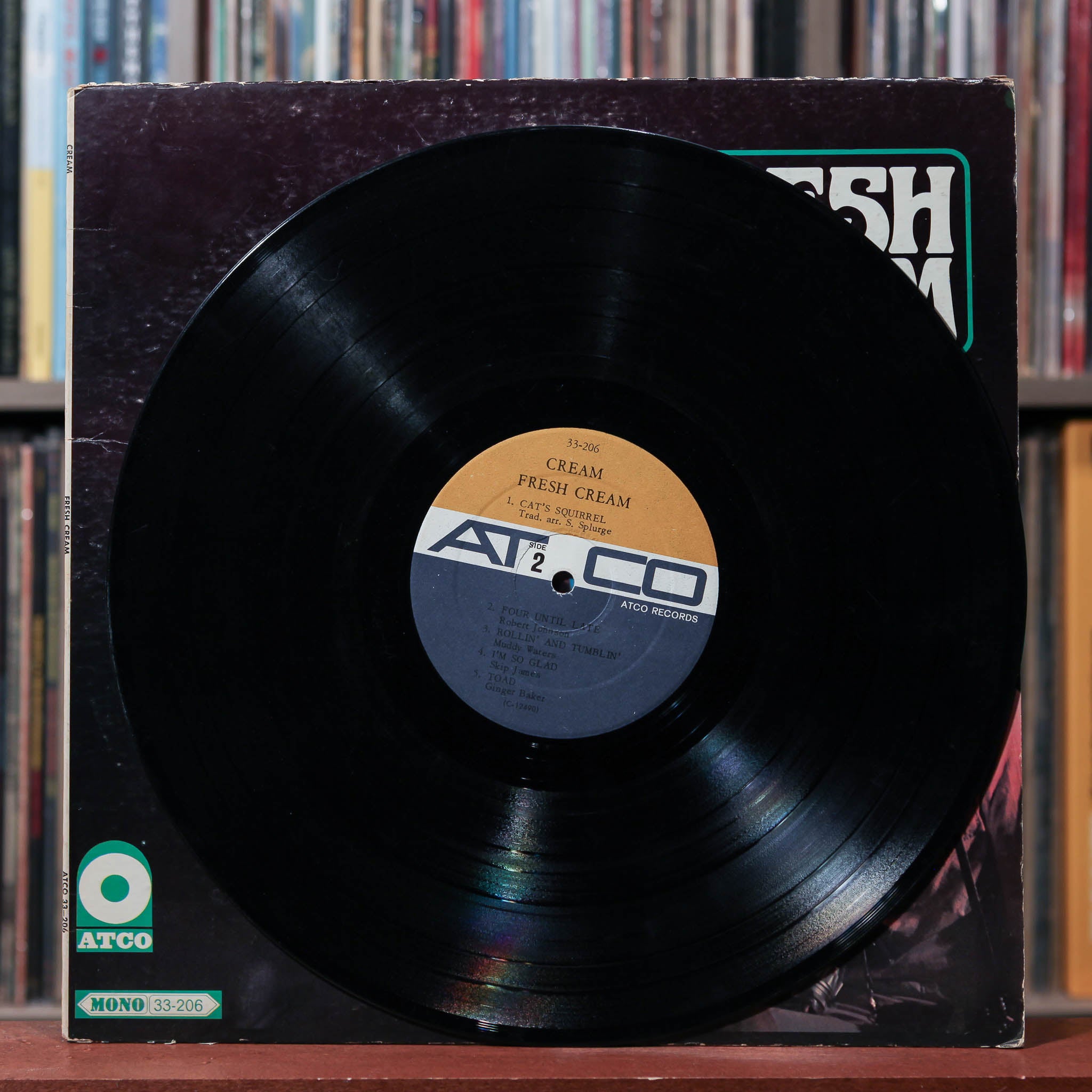 Cream- Fresh Cream - MONO 1967 ATCO Records Cream- Fresh Cream - MONO 1967 ATCO Records