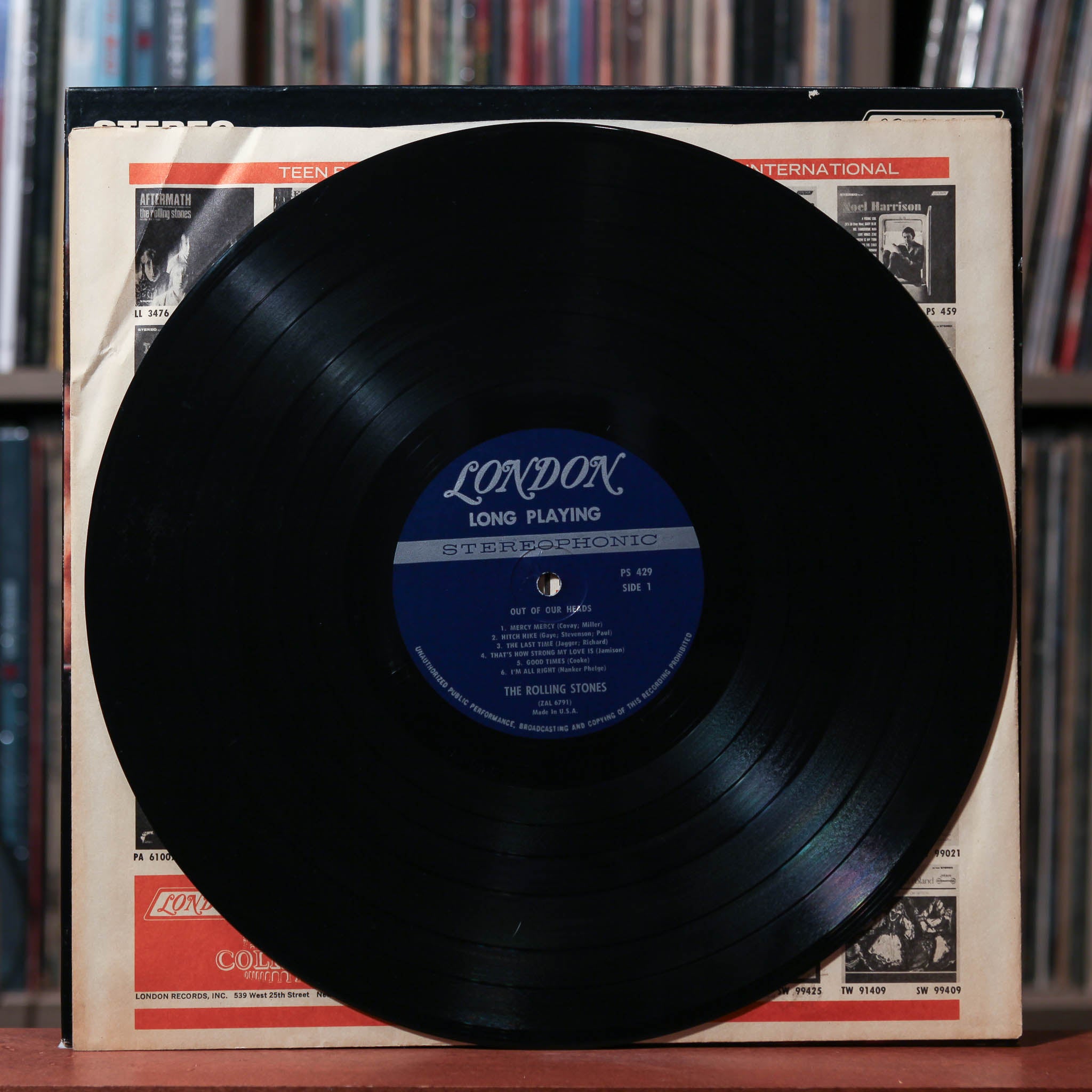 The Rolling Stones - Out Of Our Heads - 1965 London Records, EX/VG