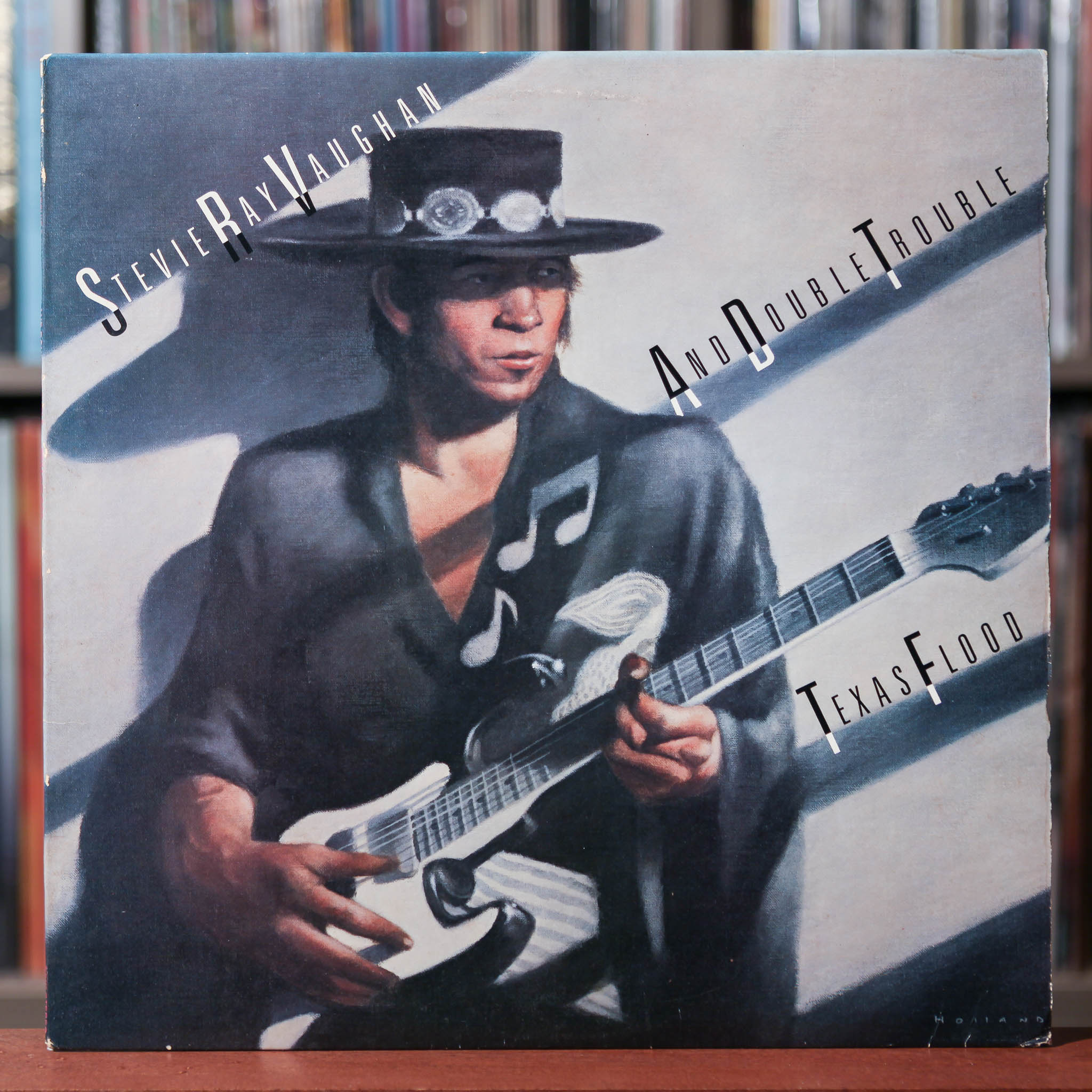 Stevie Ray Vaughan - Texas Flood - 1983 Epic, VG/VG+