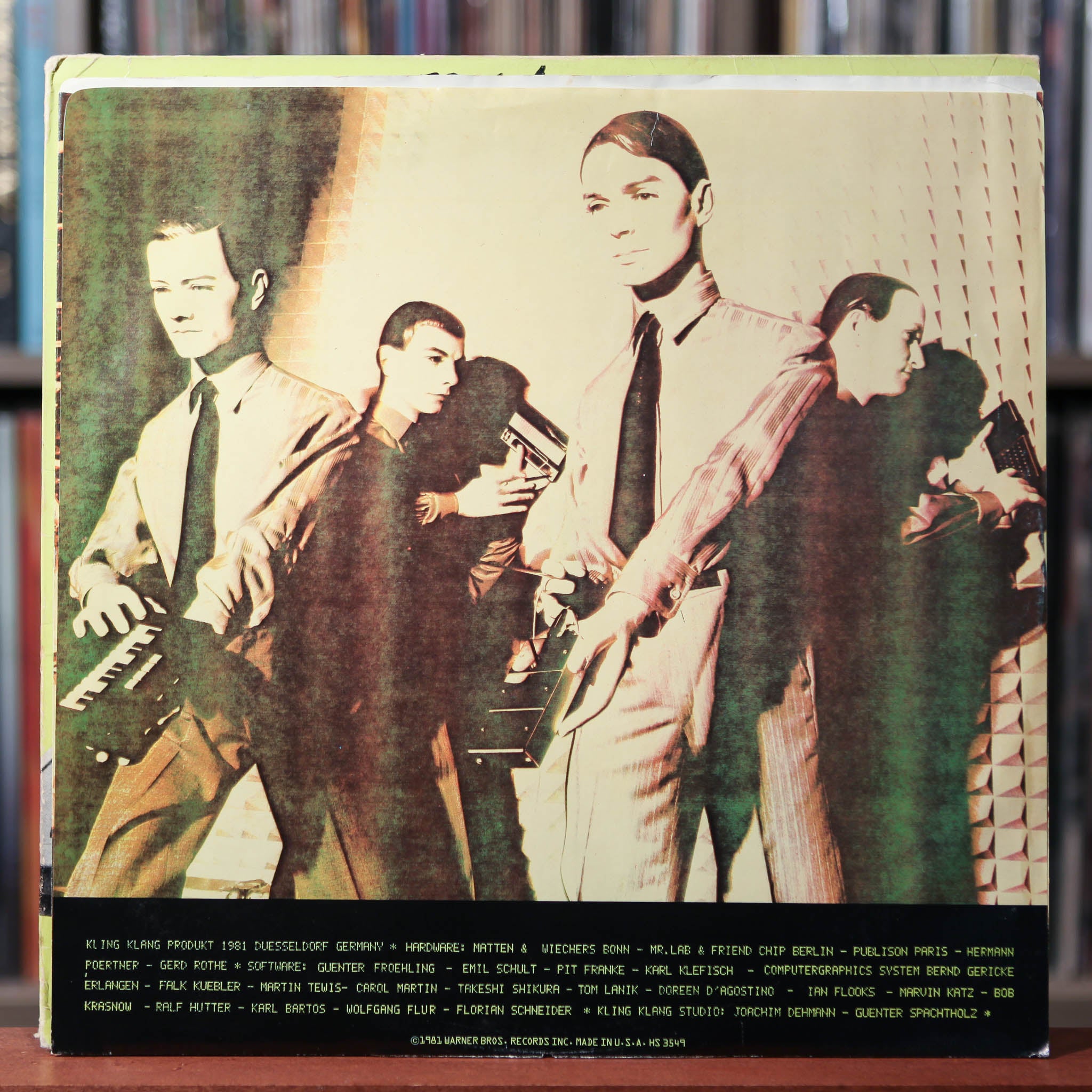 Kraftwerk - Computer World - 1981 Warner Bros, VG&frasl;VG