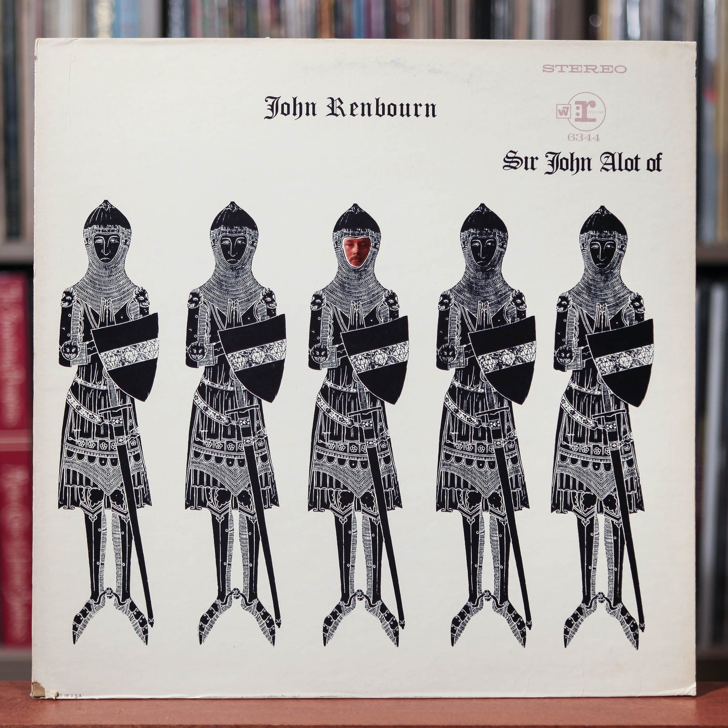 John Renbourn - Sir John Alot Of Merrie Englandes Musyk Thyng & Ye Grene Knyghte - 1975 Reprise, VG+/EX