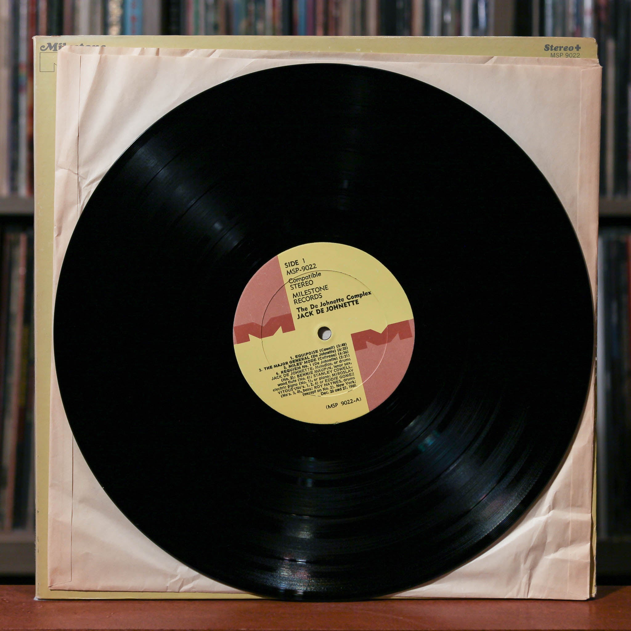 Jack DeJohnette - The De Johnette Complex - 1969 Milestone, VG+/VG+