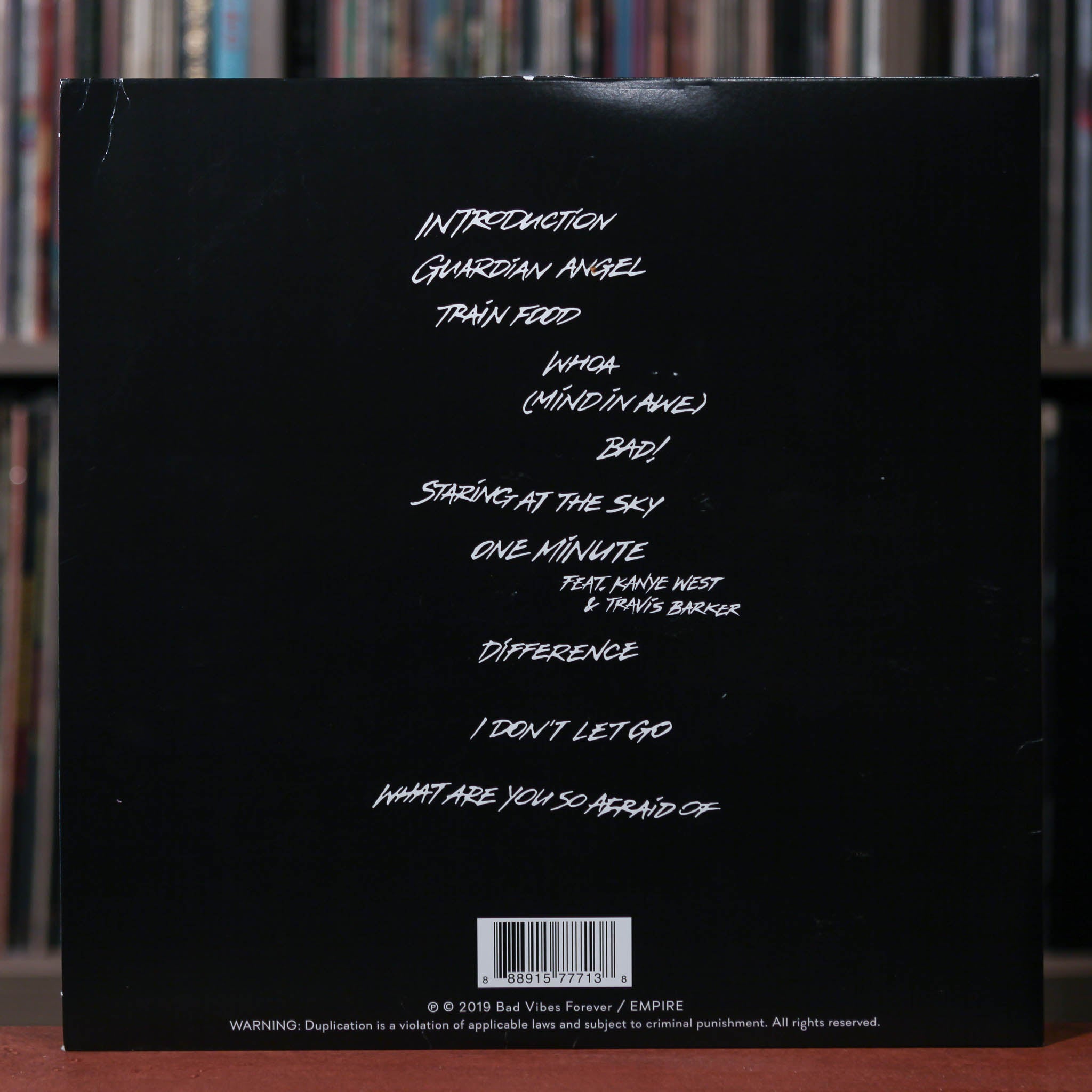 Xxxtentacion - Skins - 2019 Bad Vibes Forever, VG+/VG+