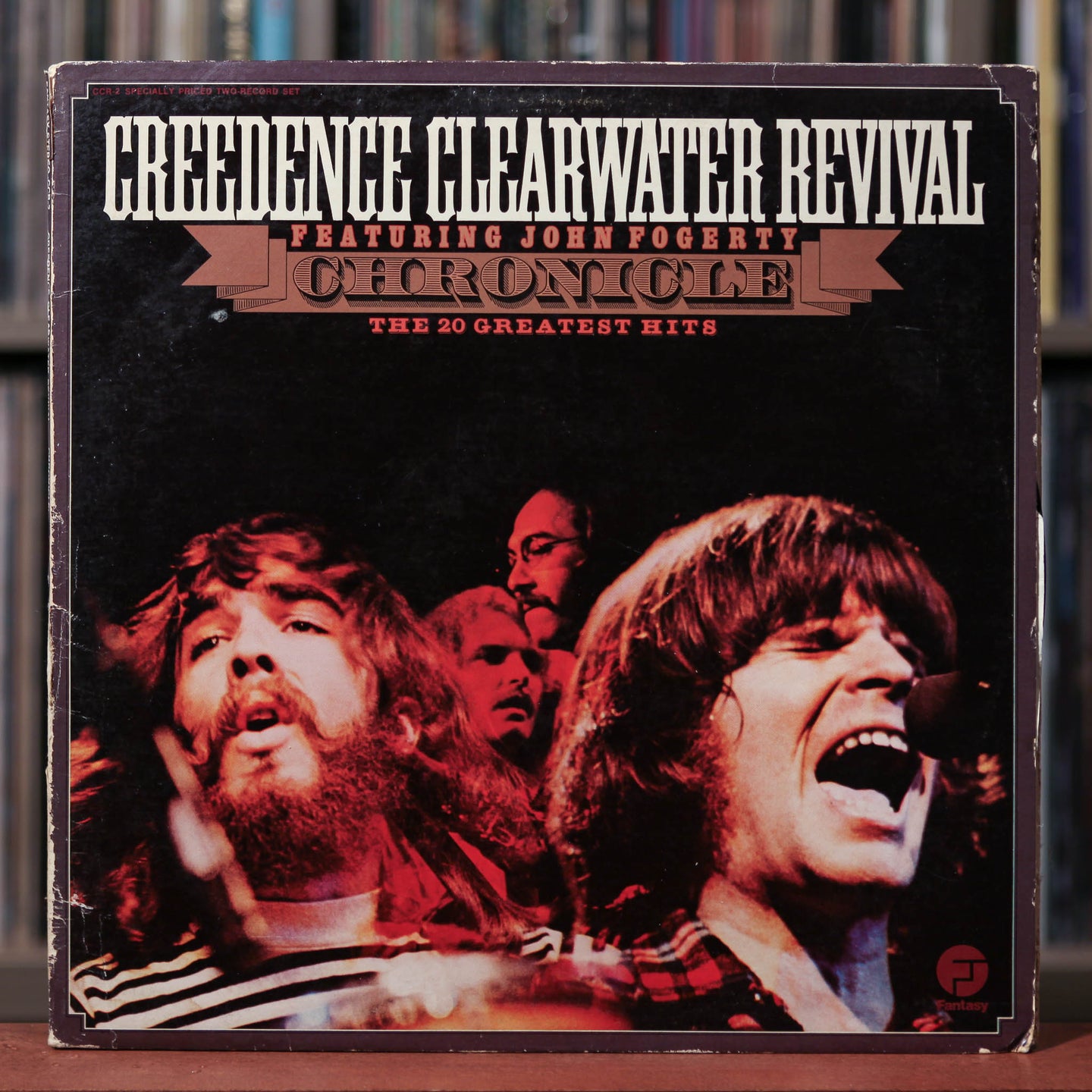 Creedence Clearwater Revival Featuring John Fogerty - Chronicle, The 20 Greatest Hits - 2LP - 1976 Fantasy, VG/VG