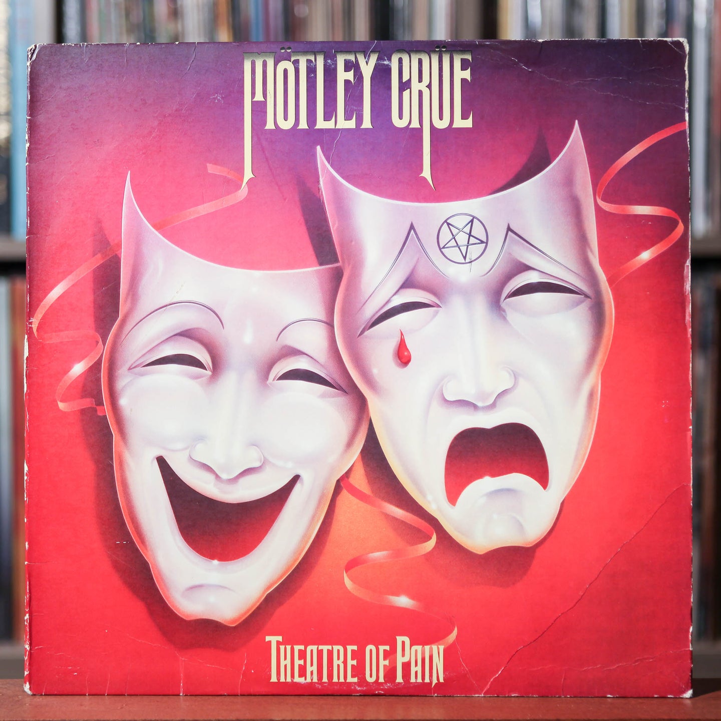 Motley Crue - Theatre Of Pain - 1985 Elektra, VG/VG