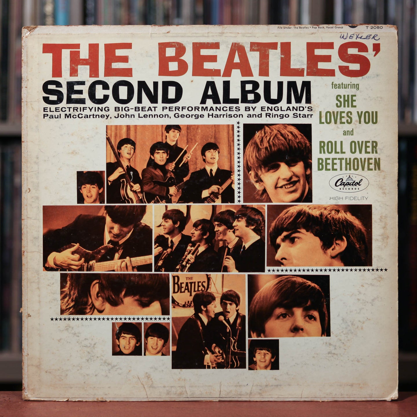 The Beatles - The Beatles' Second Album - 1964 Capitol, VG/VG