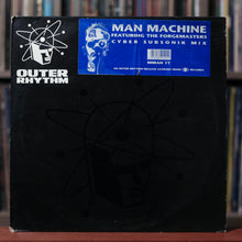 Load image into Gallery viewer, Man Machine Featuring The Forgemasters - Man Machine - 1989 Outer Rhythm, VG+/EX
