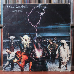 Black Sabbath - Live Evil - 2LP - 1982 Warner, VG/VG