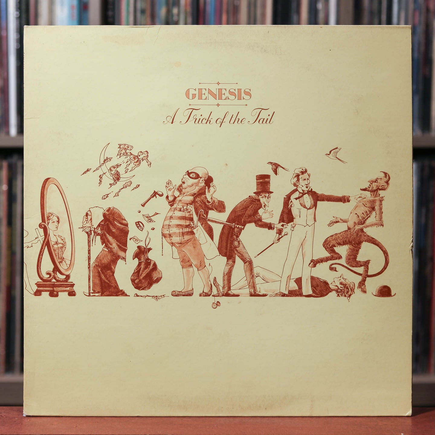 Genesis - 4LP - A Trick of the Tail, Live, Invisible Touch, Self-Titled