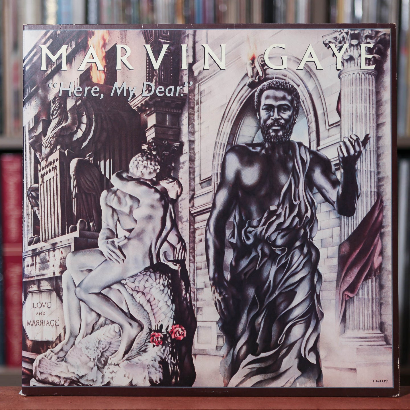 Marvin Gaye - Here, My Dear - 2LP - 1978 Tamla, EX/EX