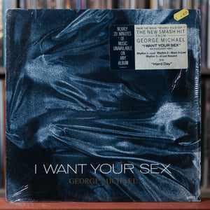George Michael - I Want Your Sex - 12" Single - 1987 Columbia, VG+/VG+ w/Shrink