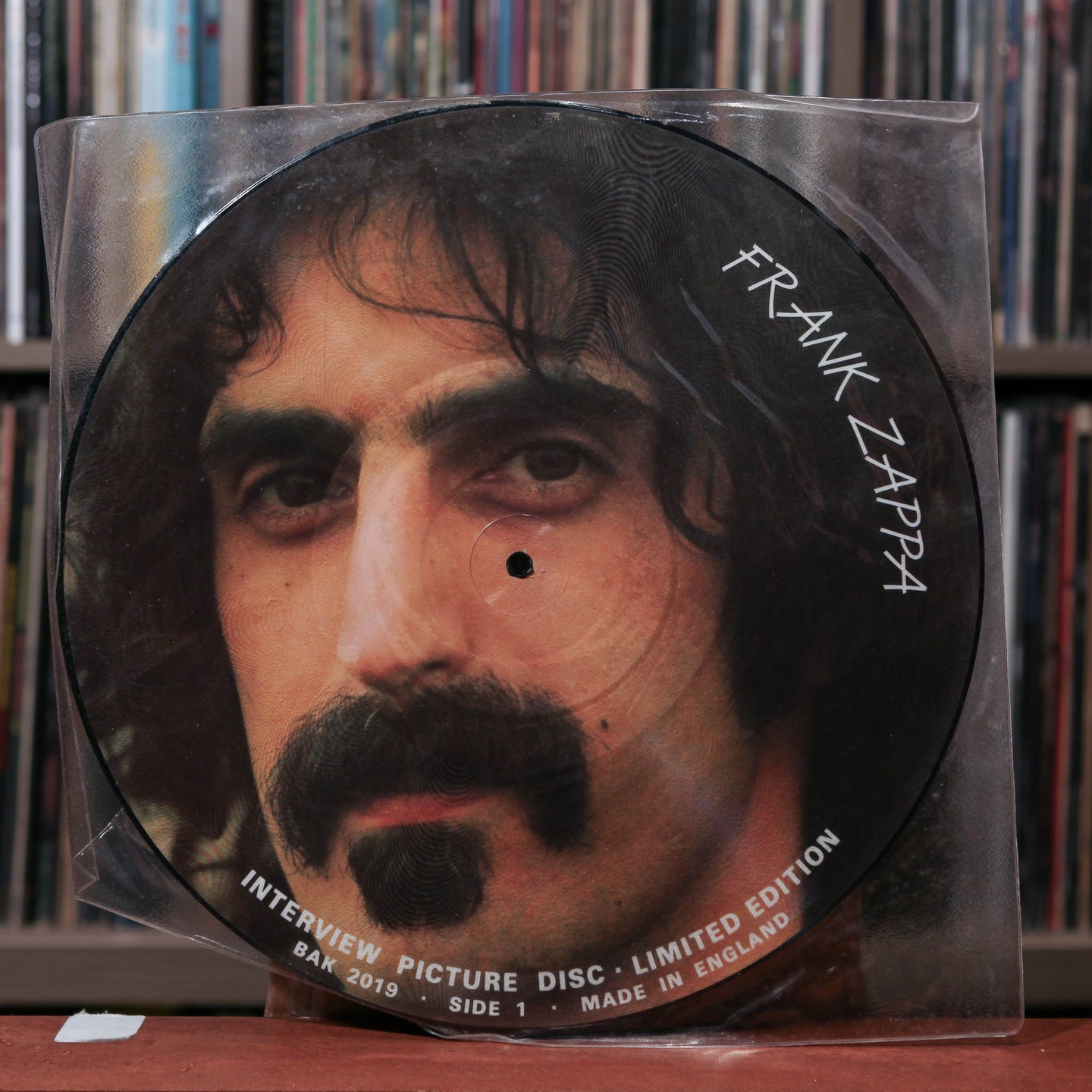 Frank Zappa - Interview - Picture Disc - 1983 Private Press, G+/Strong VG