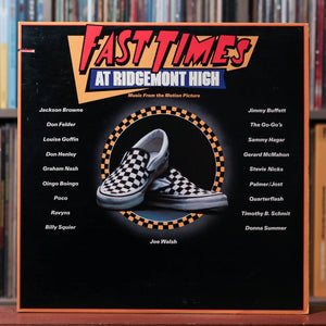 Various - Fast Times At Ridgemont High • Music From The Motion Picture - 2LP 1982 Full Moon, VG+/VG