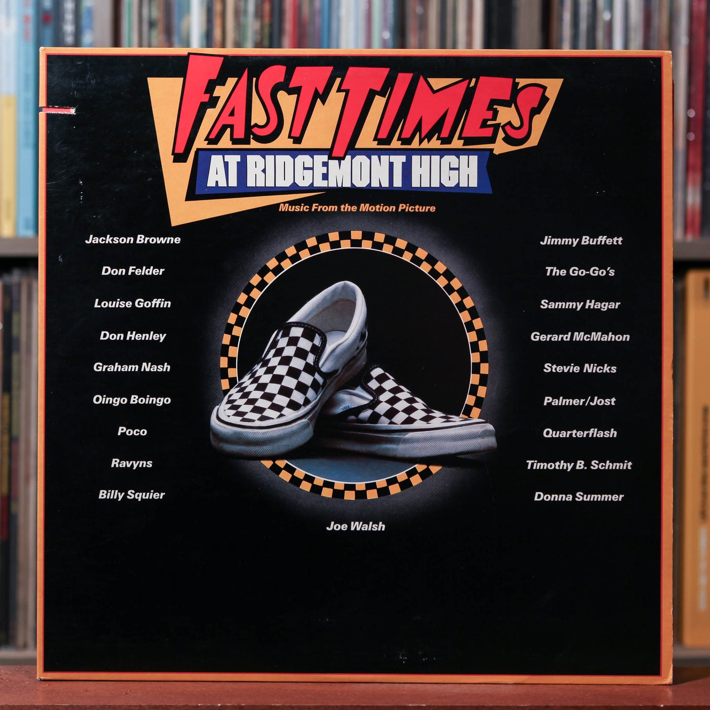 Various - Fast Times At Ridgemont High • Music From The Motion Picture - 2LP 1982 Full Moon, VG+/VG